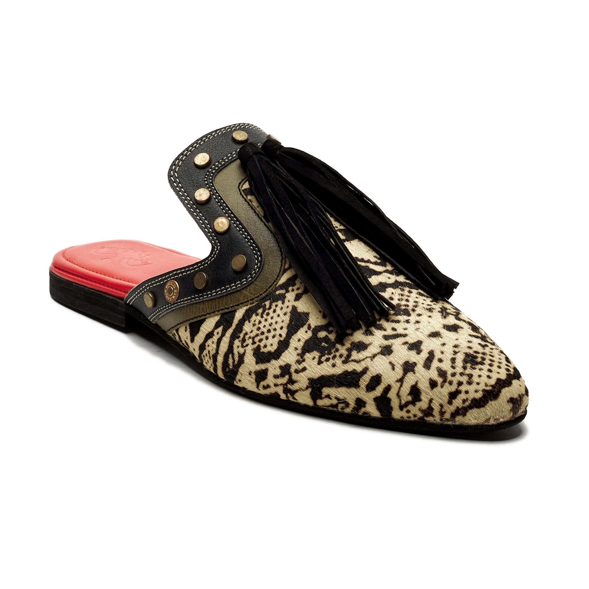 Banjaaran India Python Cone Mules Women - view 2