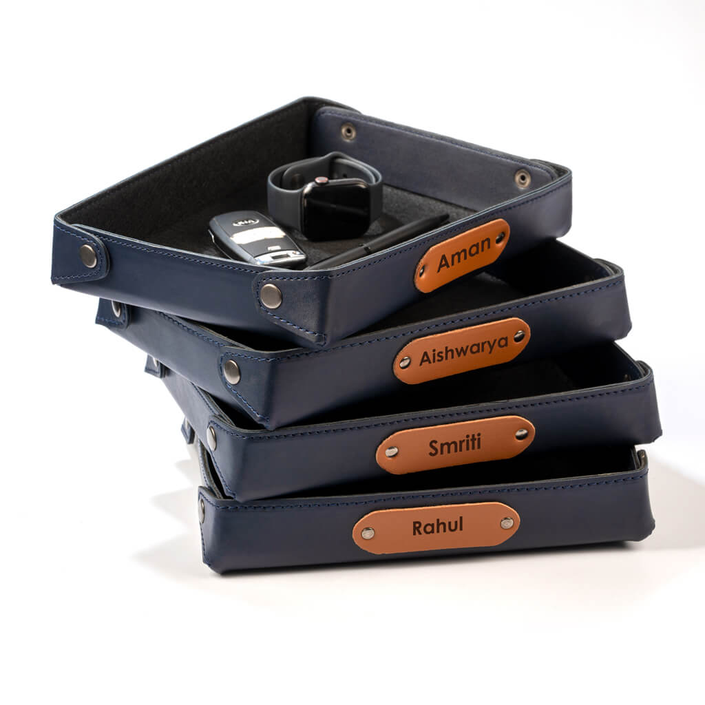 Pyrrol Personalized Desk Utility Tray - view 2