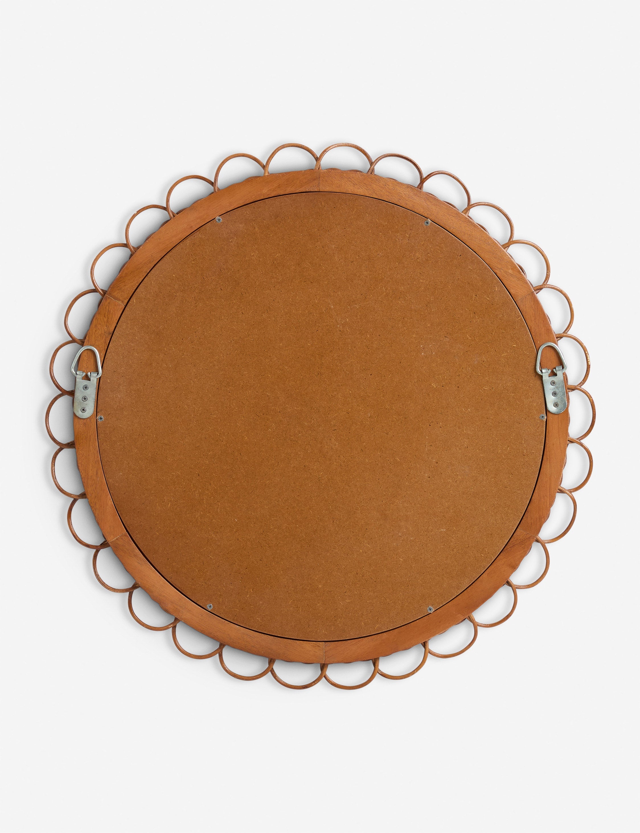 Lulu and Georgia Zaniyah Round Mirror – Brown - view 5