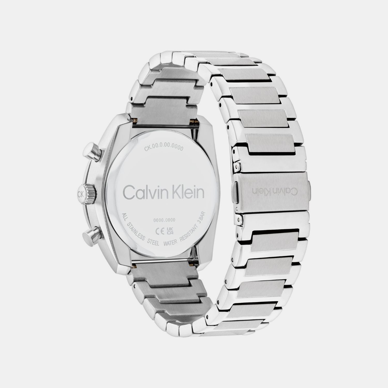 Calvin Klein Ck Flex Men Quartz Blue Dial Multi-Function Stainless Steel Watch 25200464 - view 3