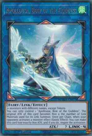Apollousa bow – Yu-Gi-Oh! Apollousa, Bow of the Goddess - MAMA-EN075 - Ultra Rare - 1st Edition