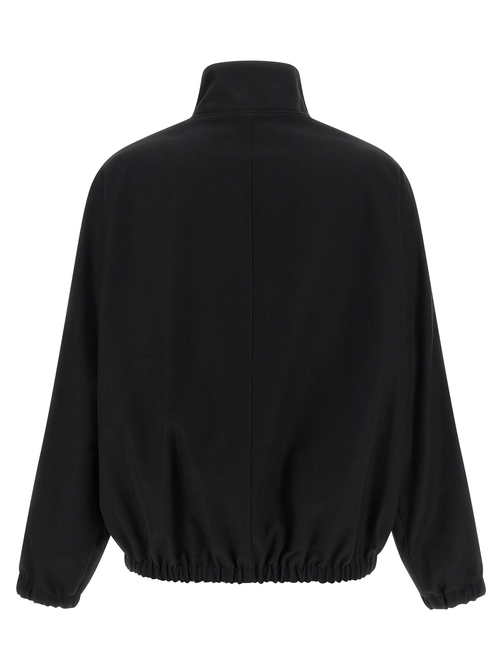 Courreges Buckle Zipped Bomber Jacket – 100% cotton - view 2
