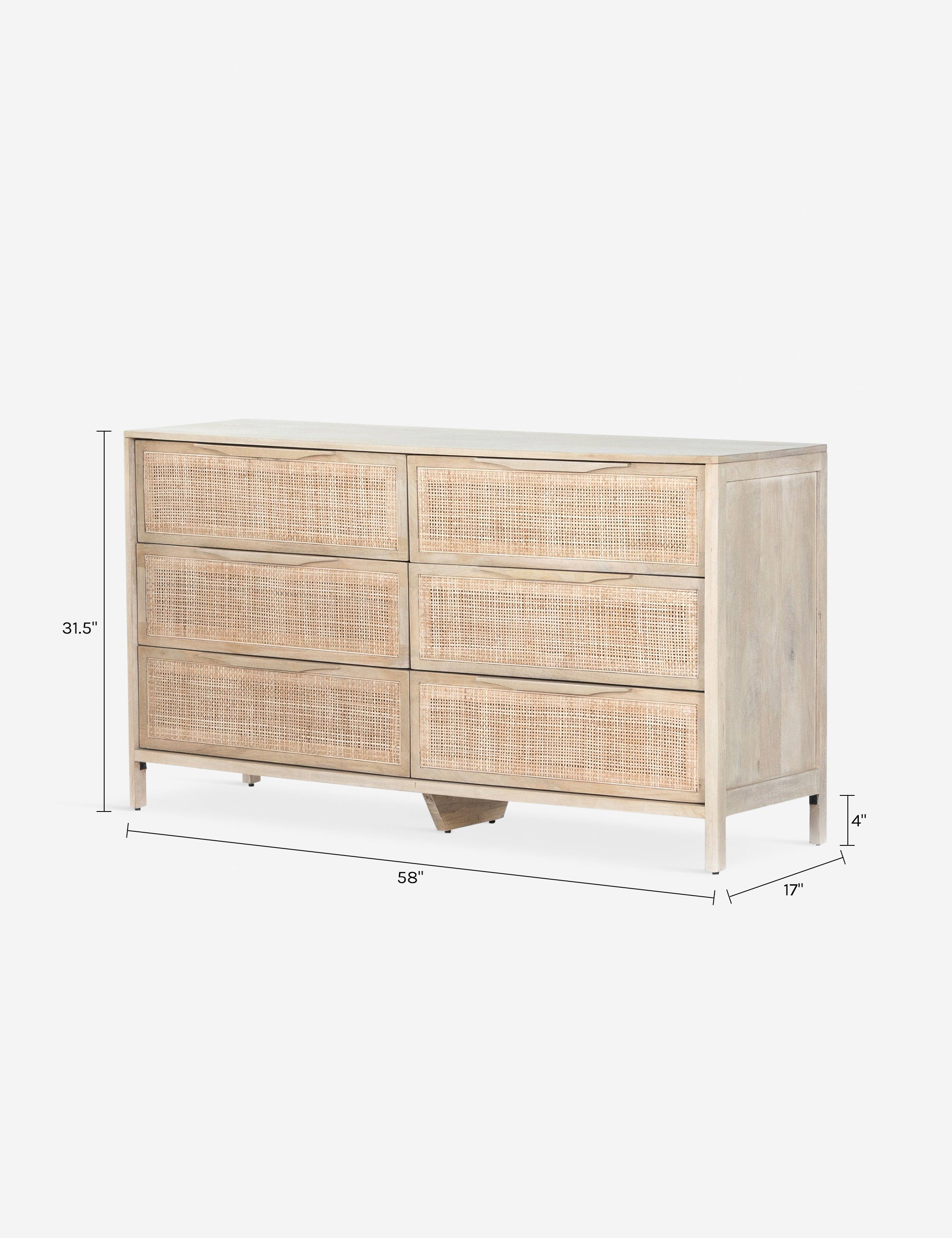 Lulu and Georgia Hannah 6-Drawer Dresser - view 29
