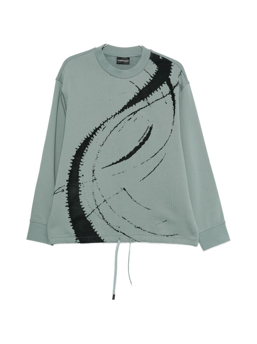 Emporio Armani Cotton crewneck sweathisrt – 100% Cotton