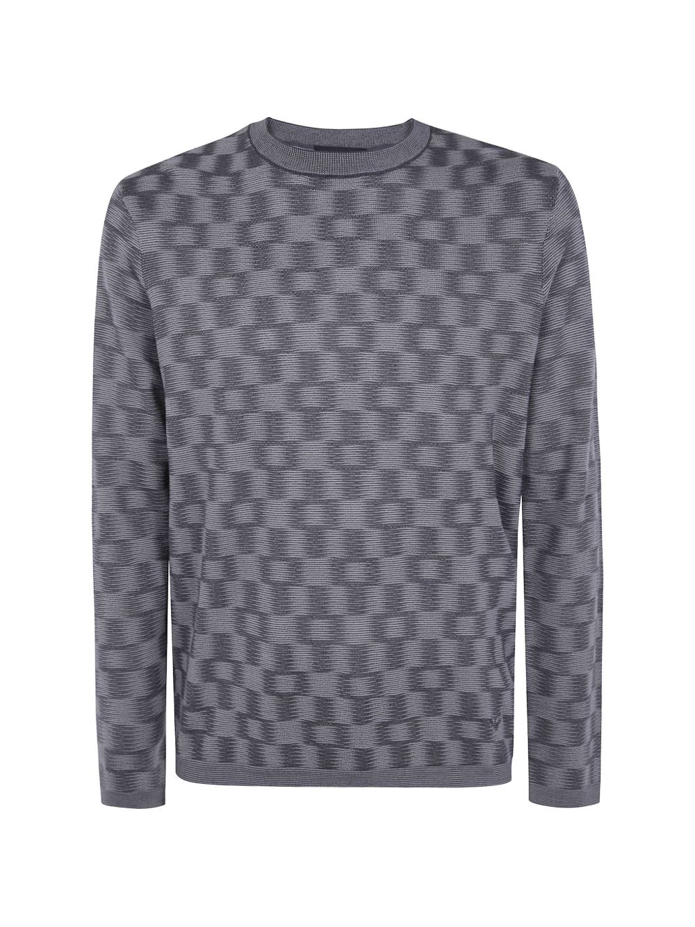 EMPORIO ARMANI CAPSULE Sweaters GREY – 100% Virgin Wool