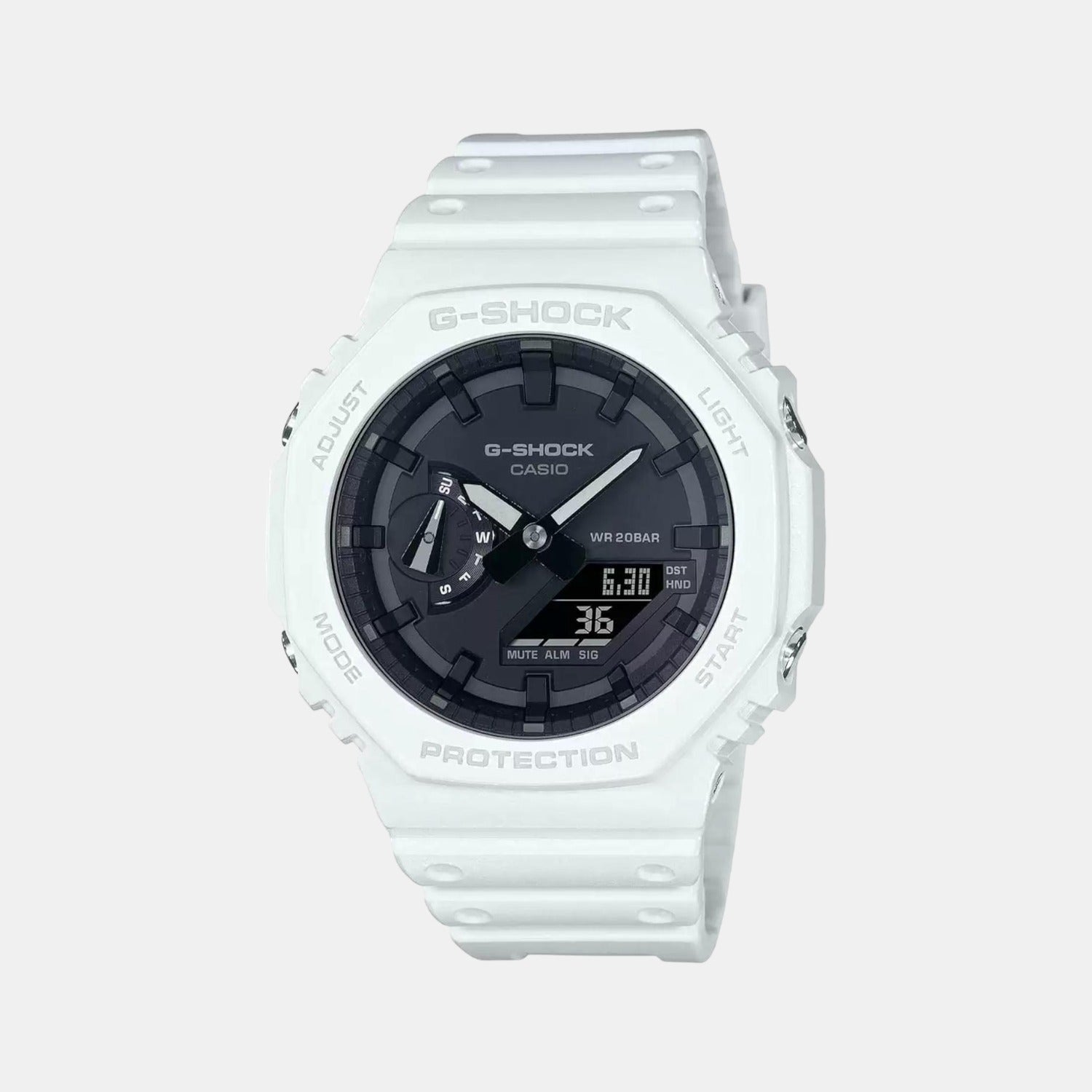 Casio G-Shock Men Quartz Black Dial Analog-Digital Resin Watch G1158