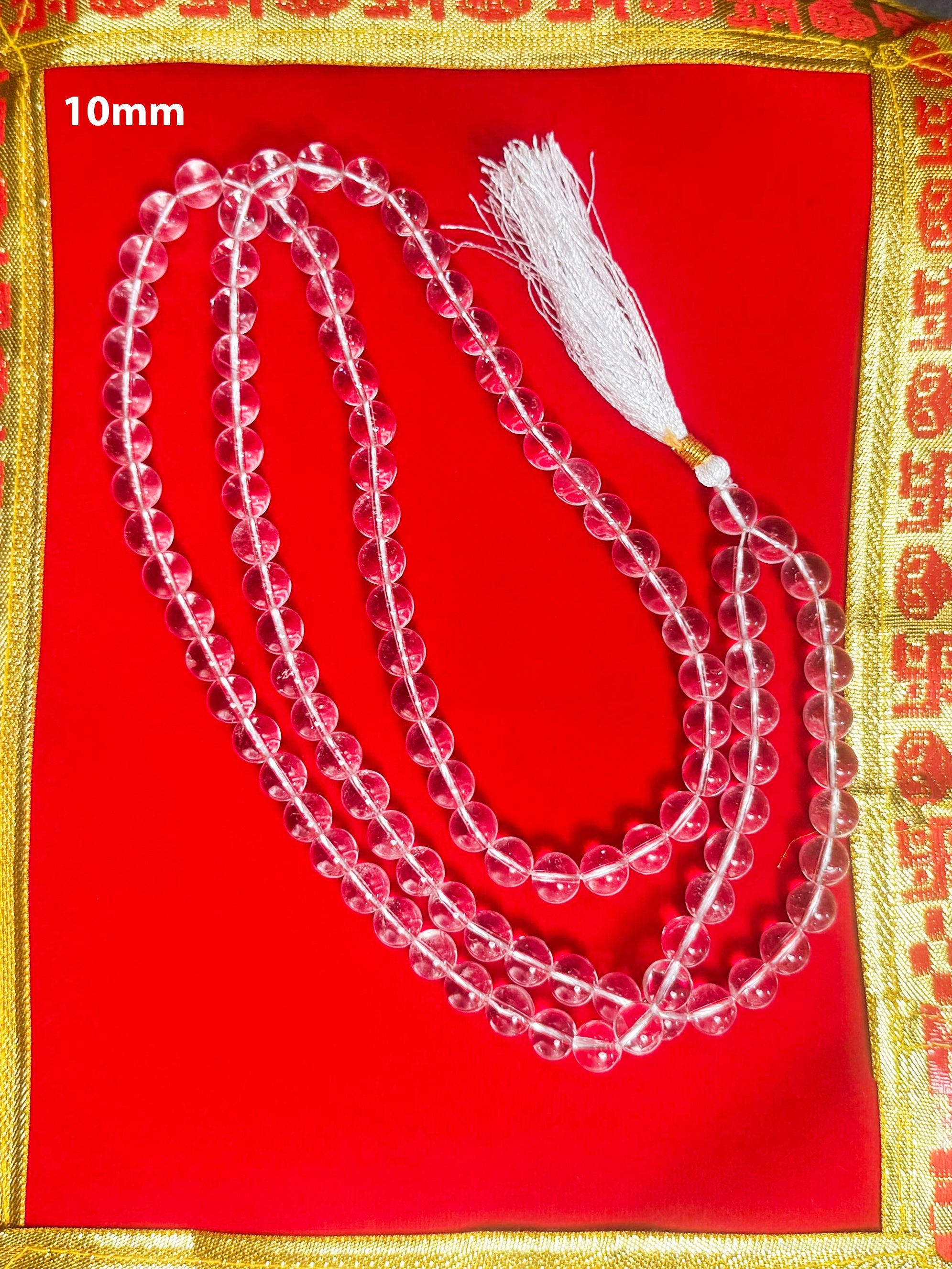 Gemsmantra Sphatik Mala - 10mm Size - view 2