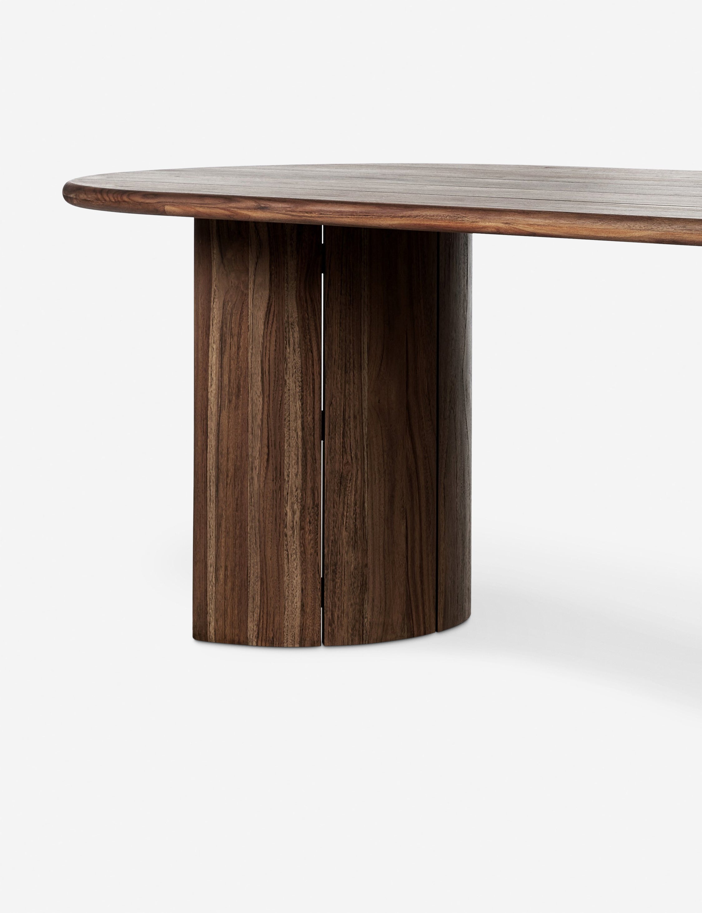Lulu and Georgia Gilda Outdoor Oval Dining Table - view 9