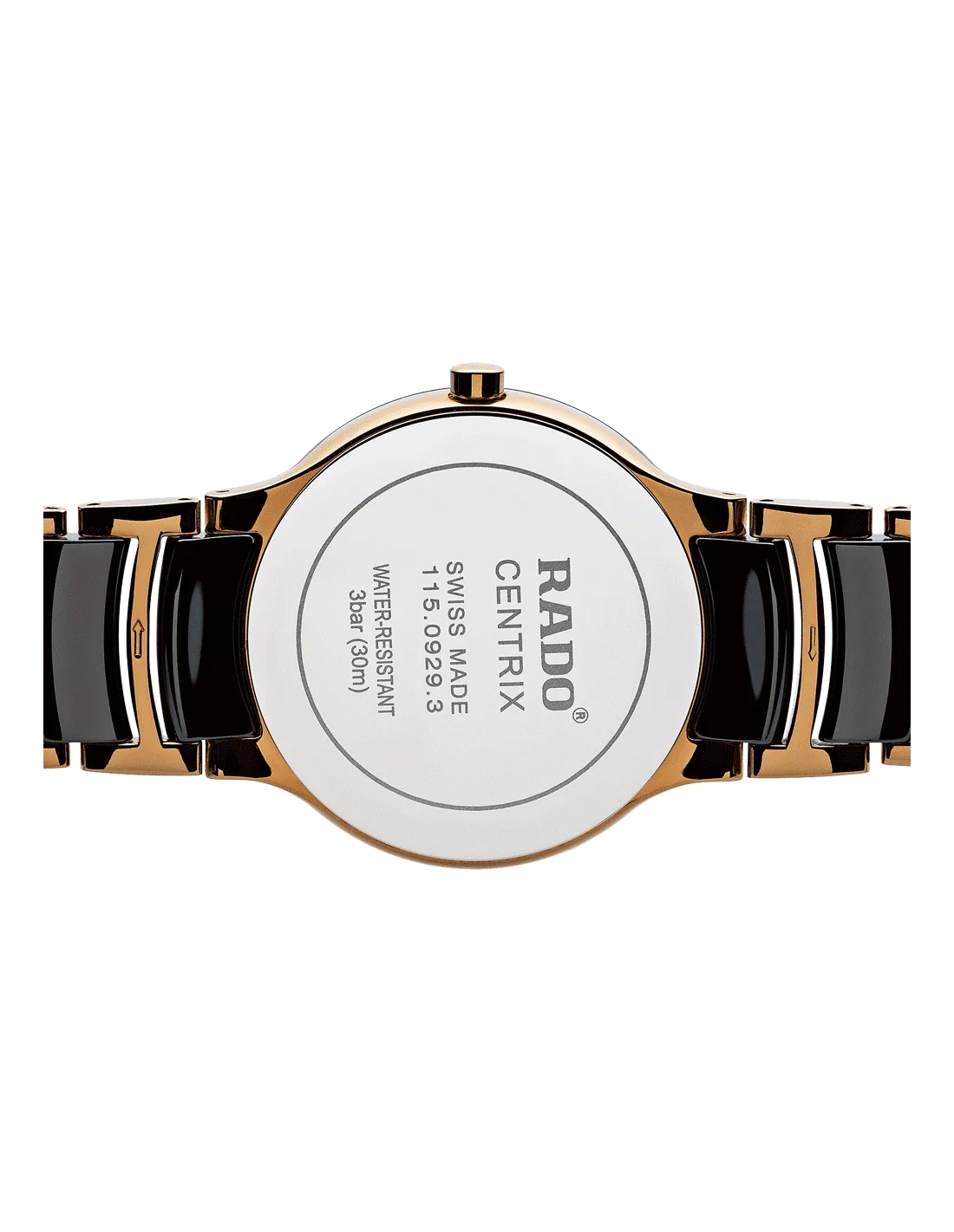 Rado Centrix Black Dial Unisex 38mm - view 2