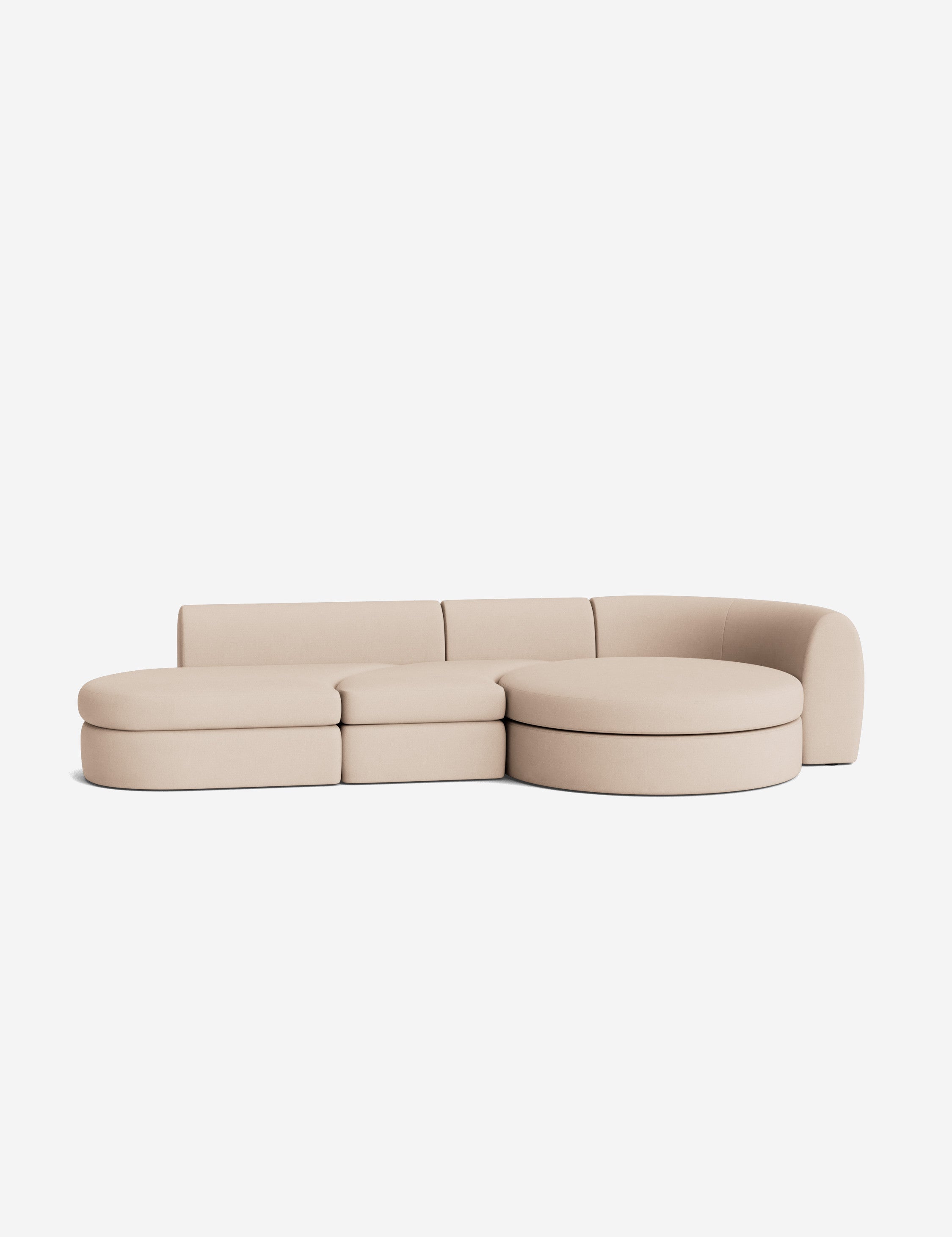 Lulu and Georgia Buckley Modular Chaise Sectional Sofa - view 228