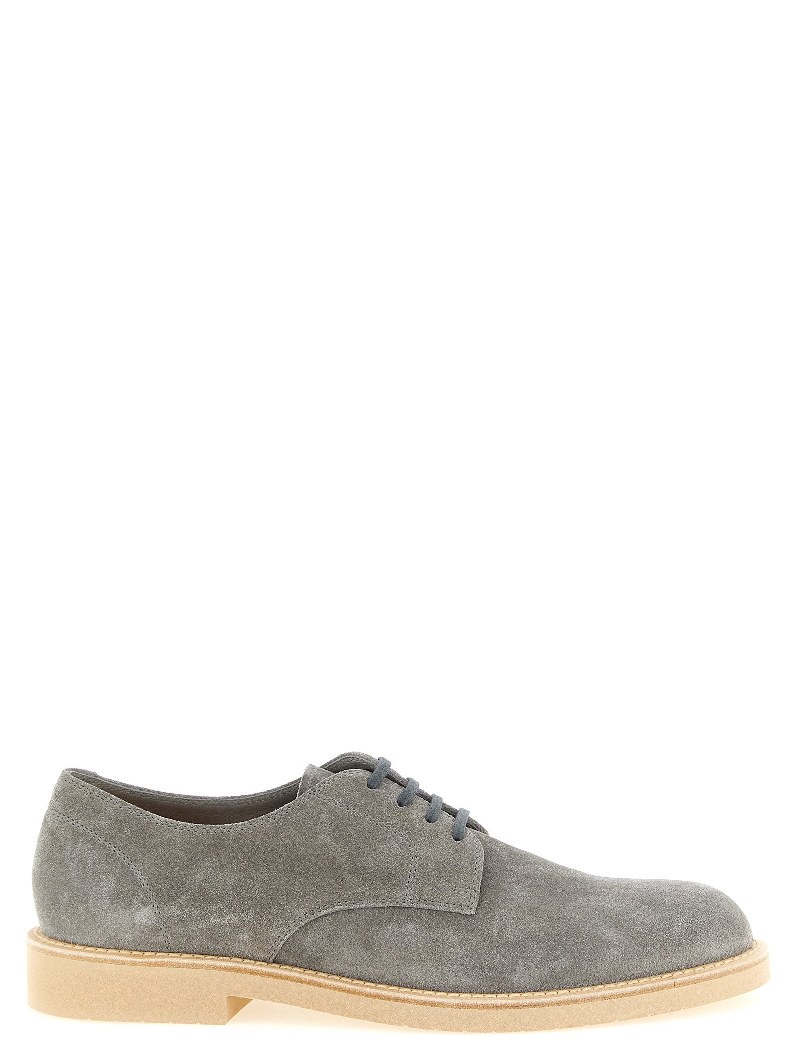 Brunello Cucinelli Derby Light Lace Up Shoes – 100% leather