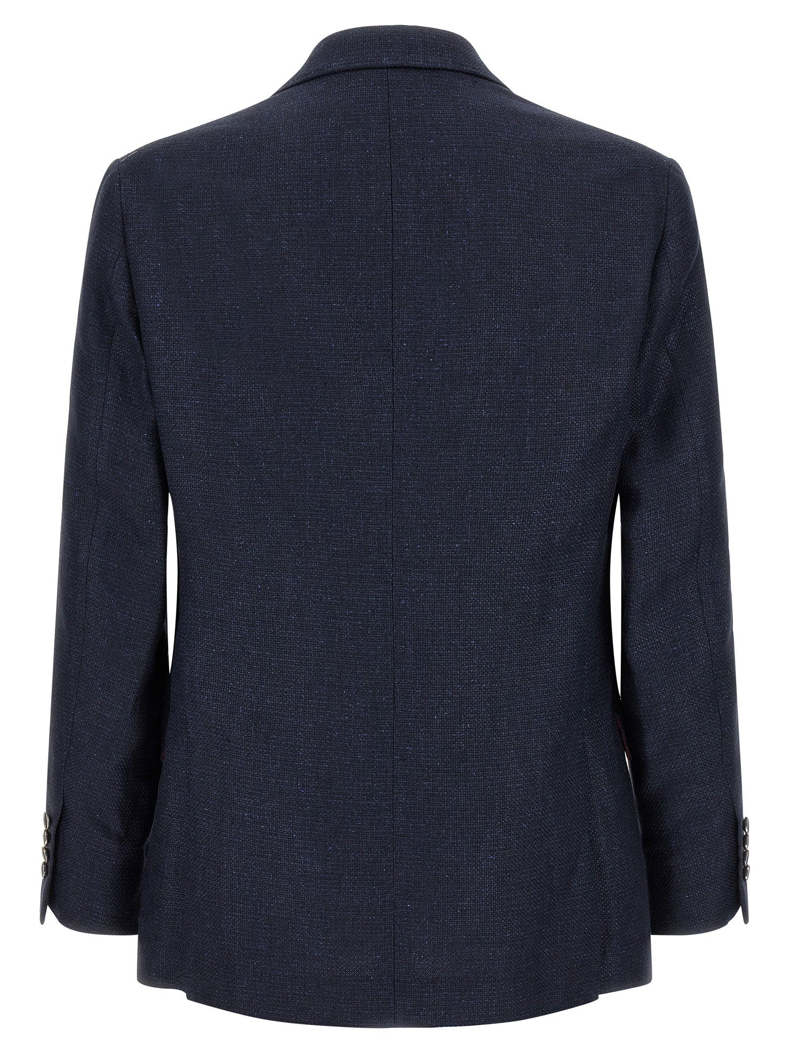 Brunello Cucinelli Hopsack Dress – 49% silk, 31% li, 20% wo - view 2