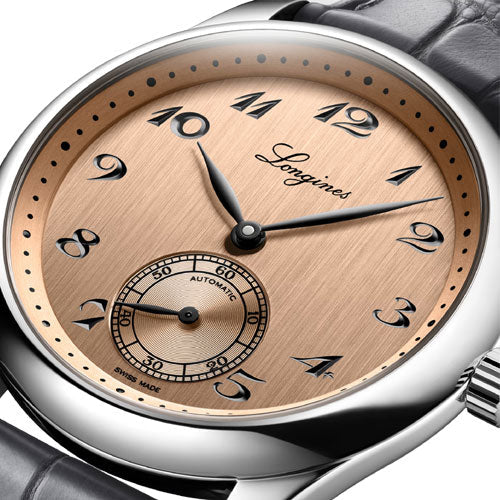 Longines Master Collection Salmon Dial Men 38.5mm - view 3