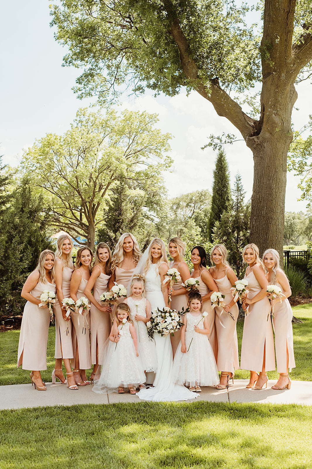 fiftyflowers.com Gleaming White and Blush Kansas Wedding - view 2