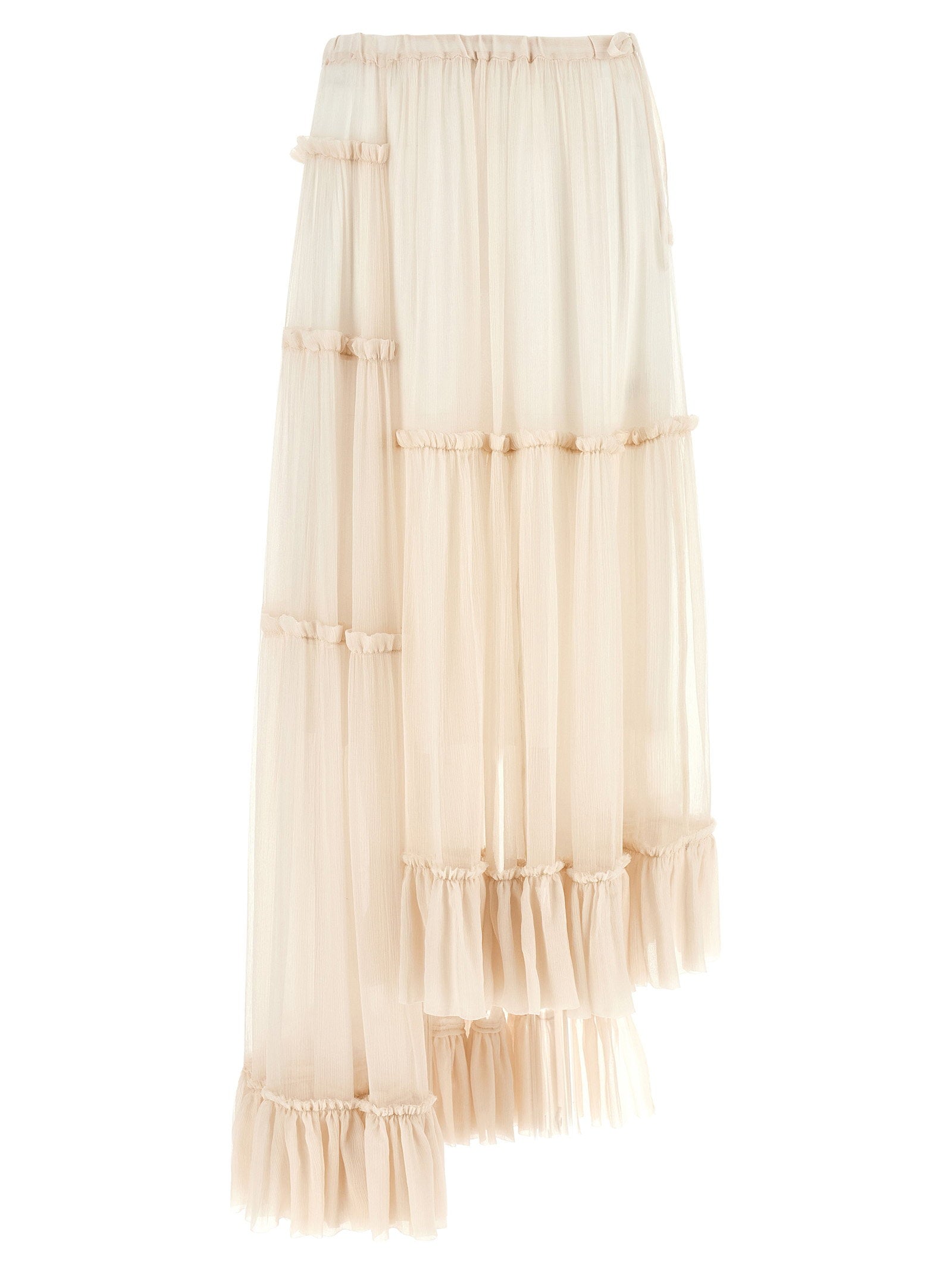Dries Van Noten Sunia Bis Skirt – 100% silk