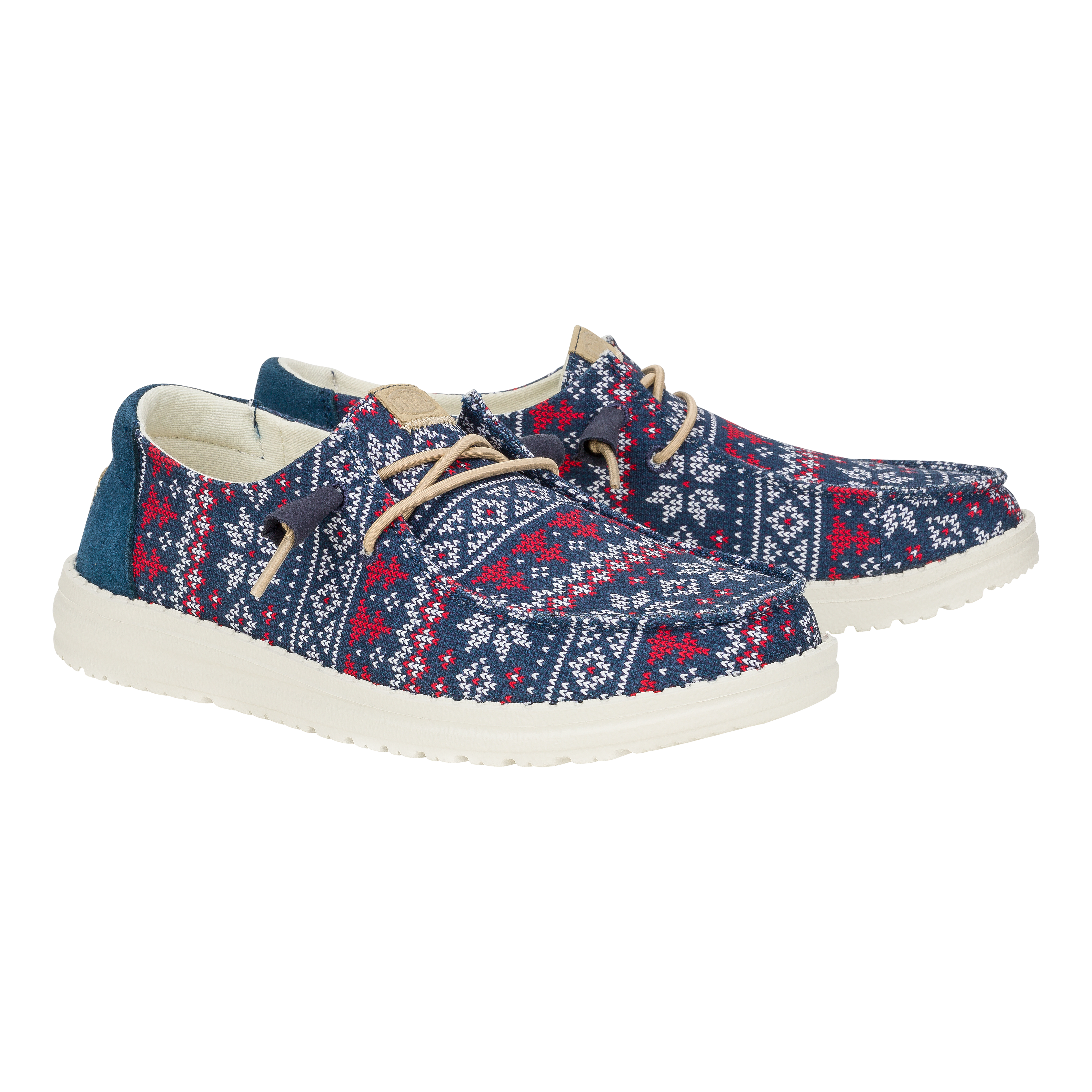 HEYDUDE shoes Wendy Winter Sweater - Navy/Multi - view 2