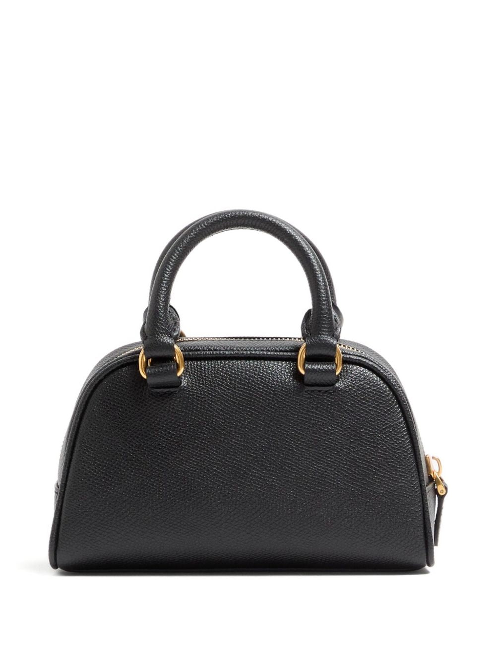 Valentino Garavani VLogo Mini Bowling Bag – 100% Calf Leather - view 2