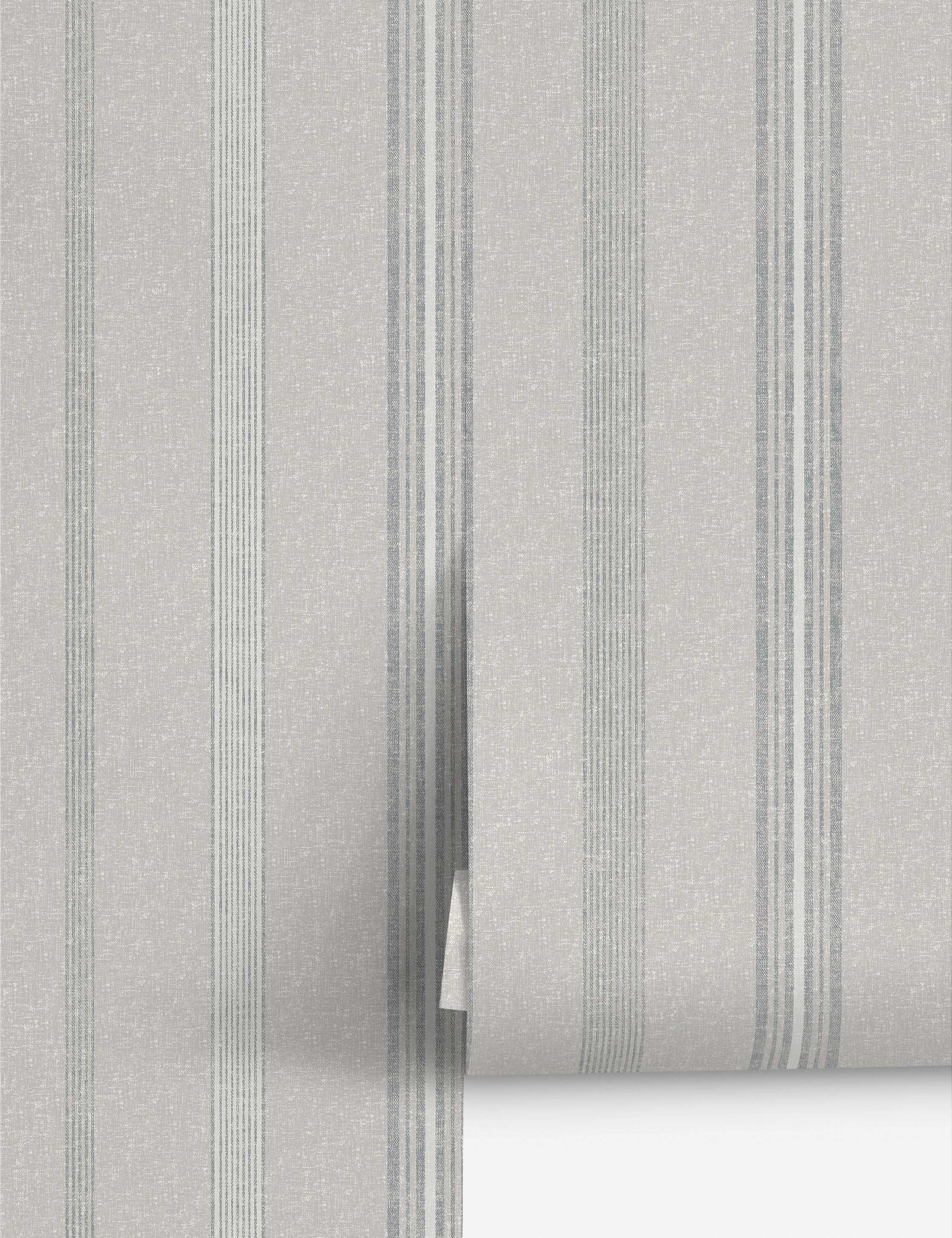 Lulu and Georgia Anatolia Stripe Textured Peel + Stick Wallpaper by Pure Salt