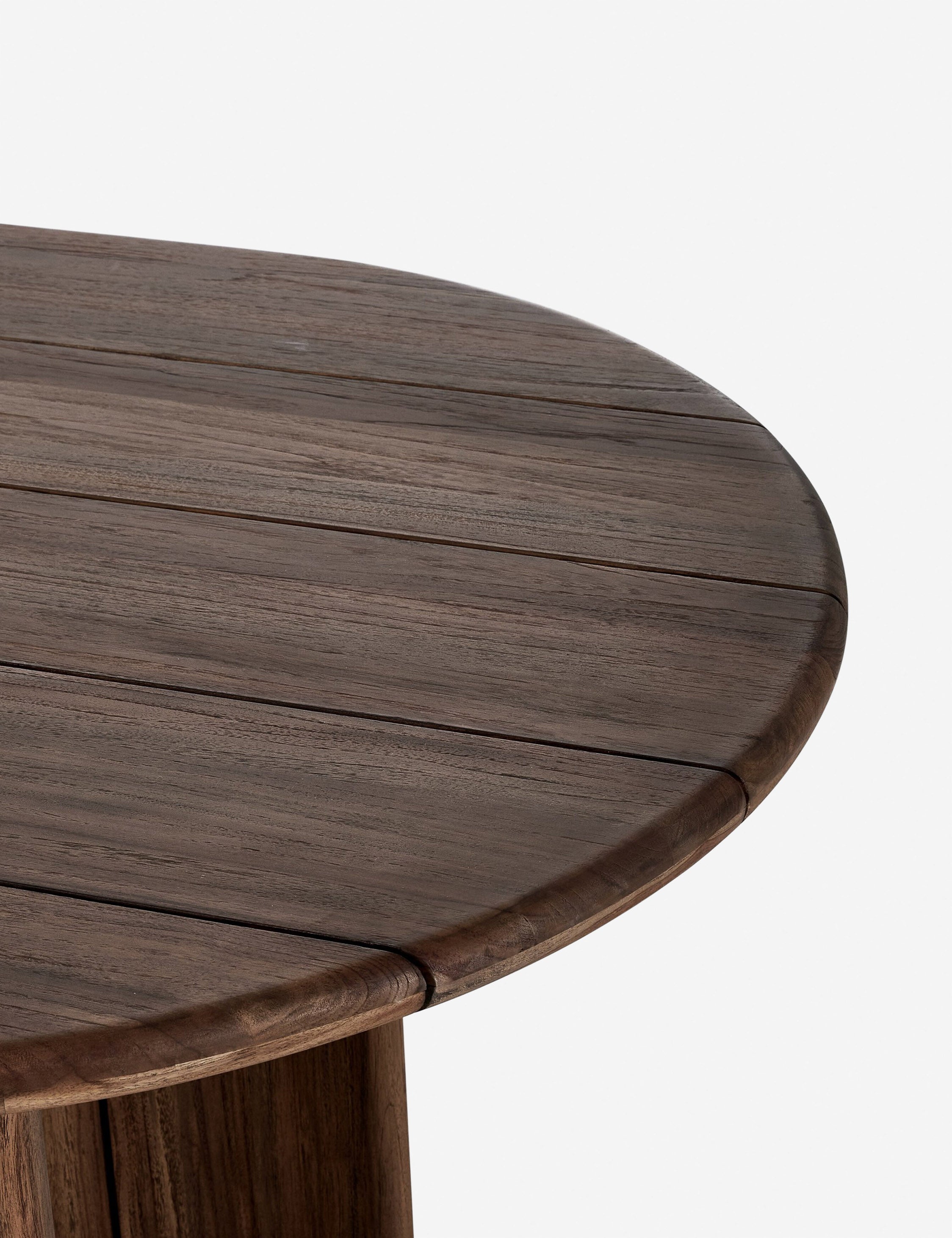 Lulu and Georgia Gilda Outdoor Oval Dining Table - view 11