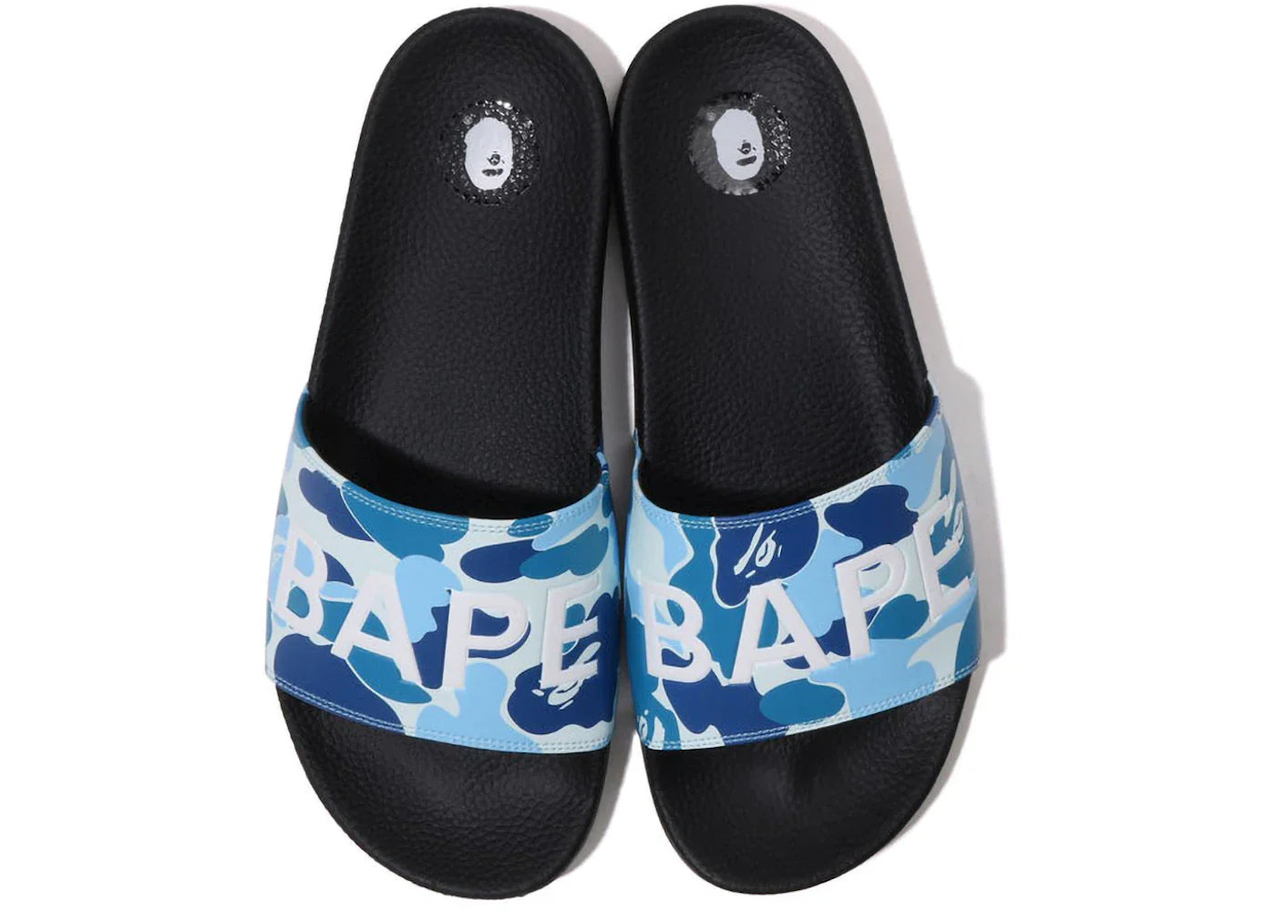 Bape A Bathing Ape Abc Camo Slide Blue (2023)