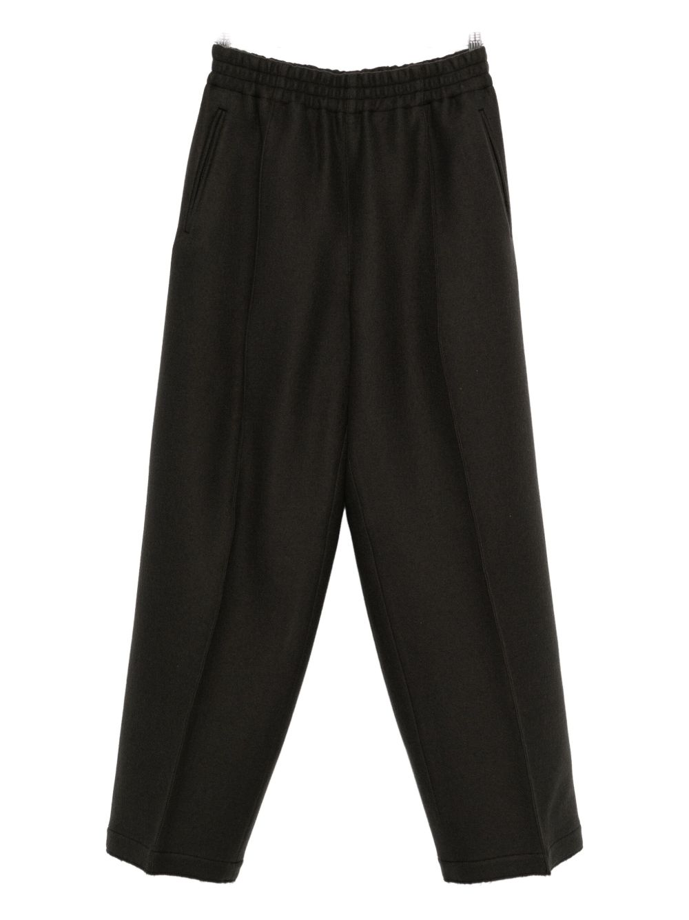Ami Paris Wool wide-leg trousers – Nylon 100%, Silk 100%