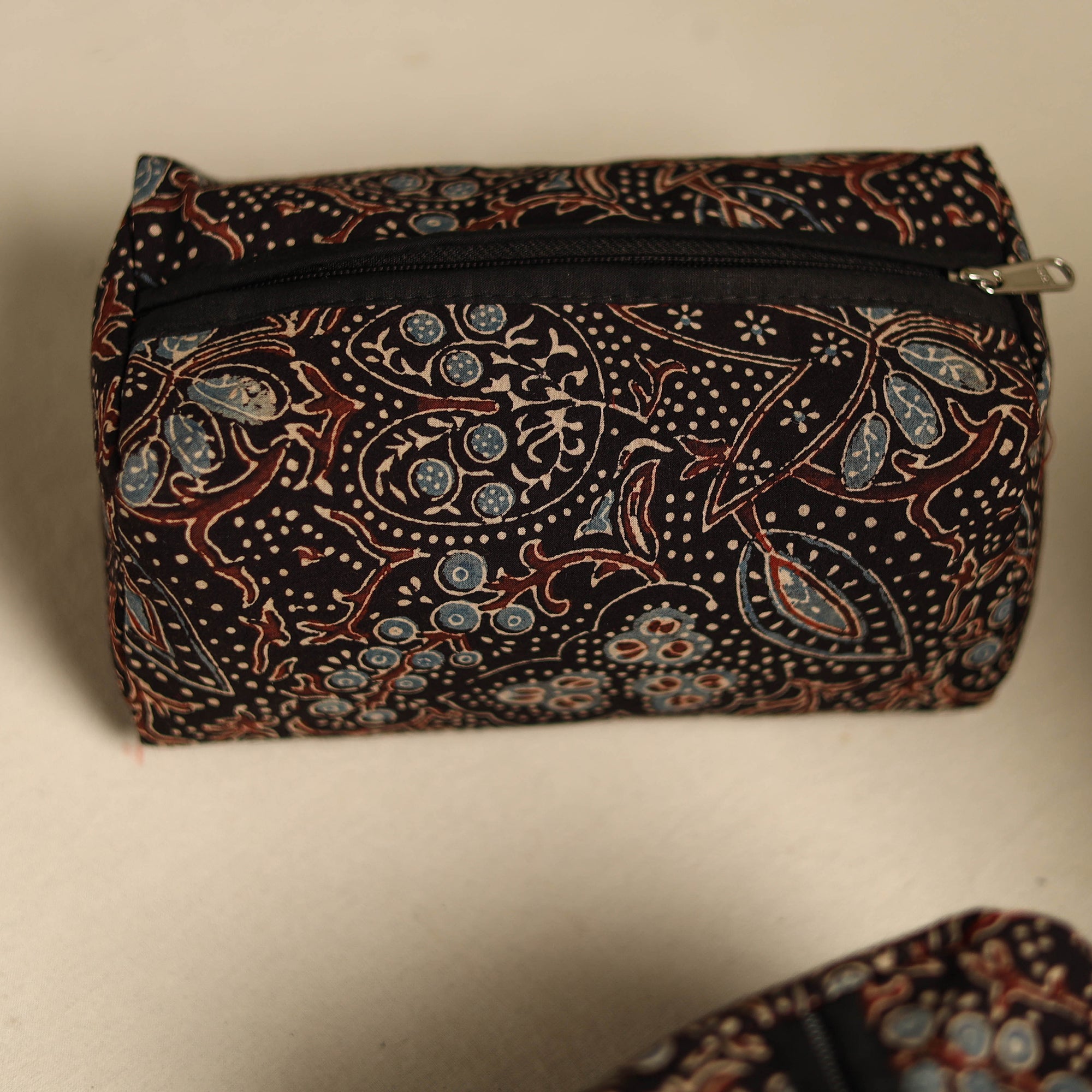 NOORI BAZAR Black - Multipurpose Handmade Toiletry Bags (Set of 3) 13 - view 3