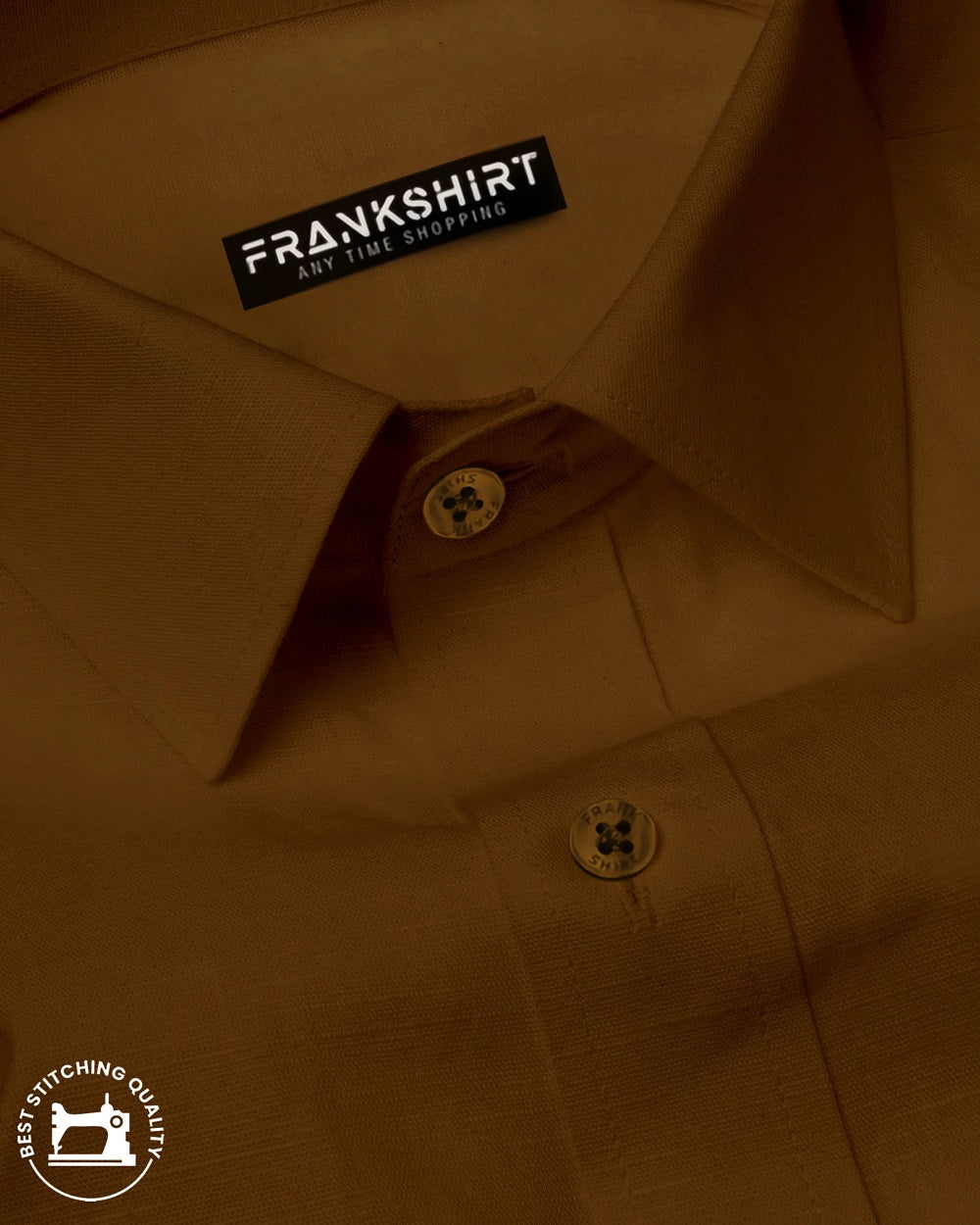 BlackTree Pack of 2 Cotton Shirt for Man (Brown and Bottle Green) - view 2