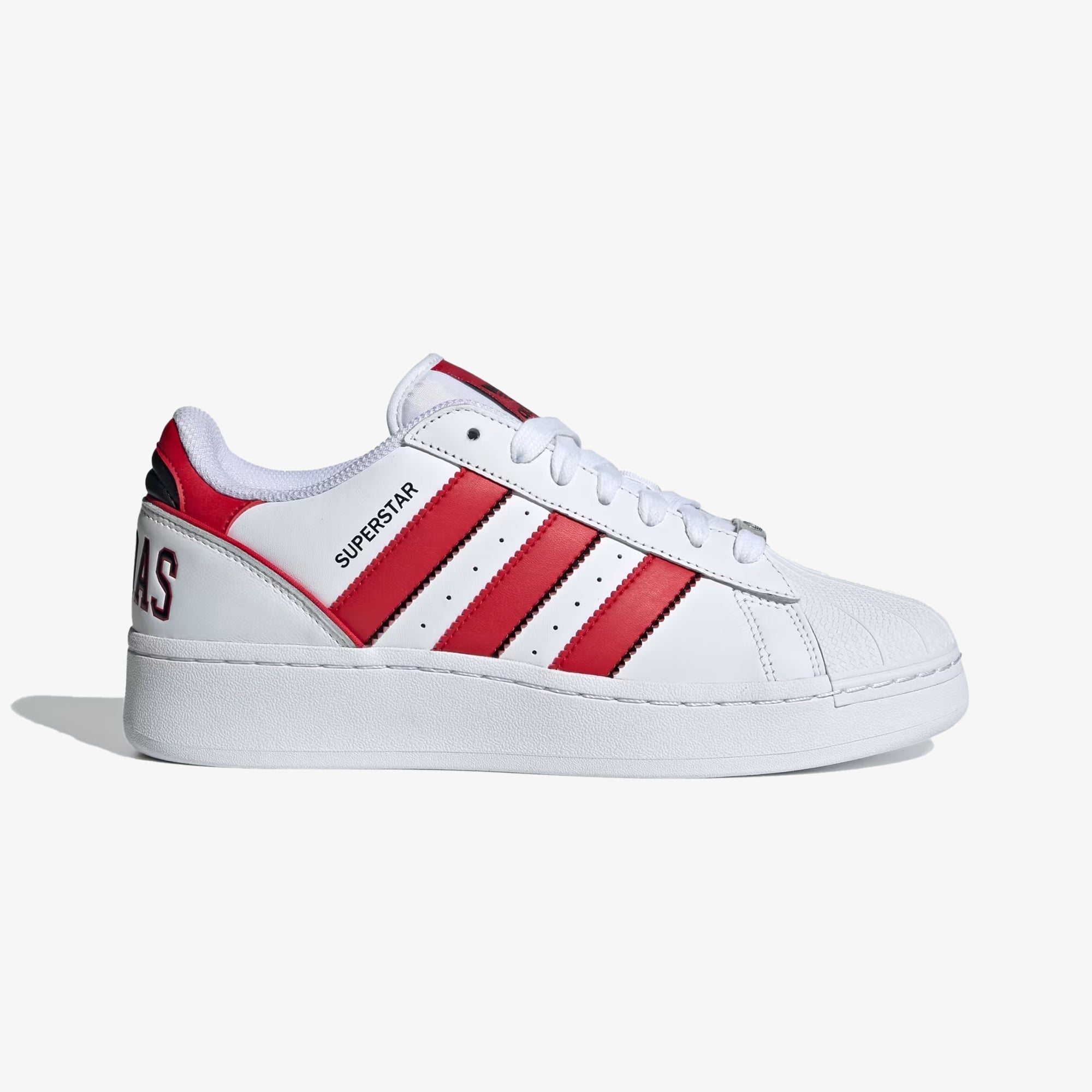 Superstar xlg cloud – Adidas Originals | SUPERSTAR XLG { CLOUD WHITE/BETTER SCARLET/CORE BLACK