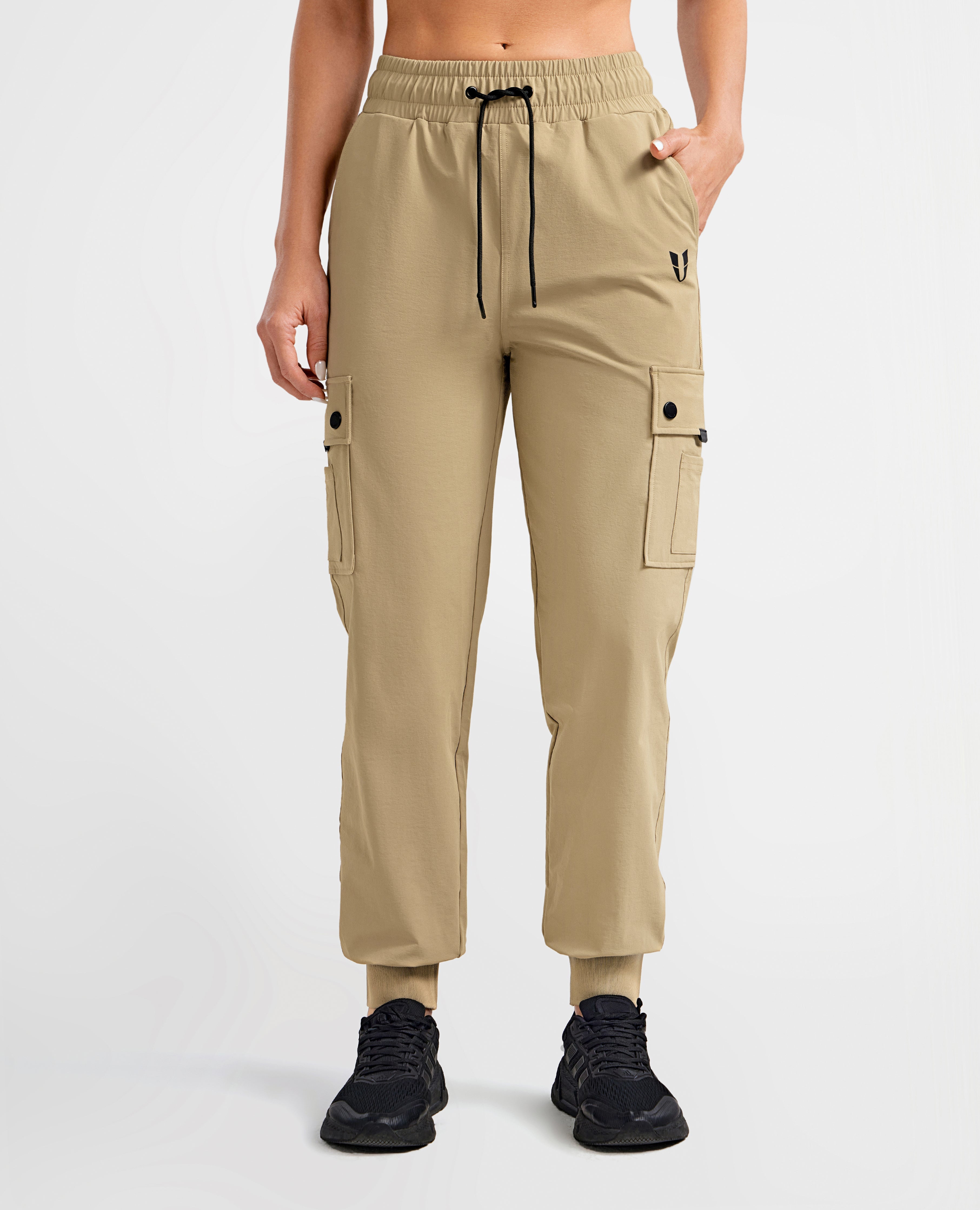 FIRM ABS Cargo Pocket Moto leggings - Khaki