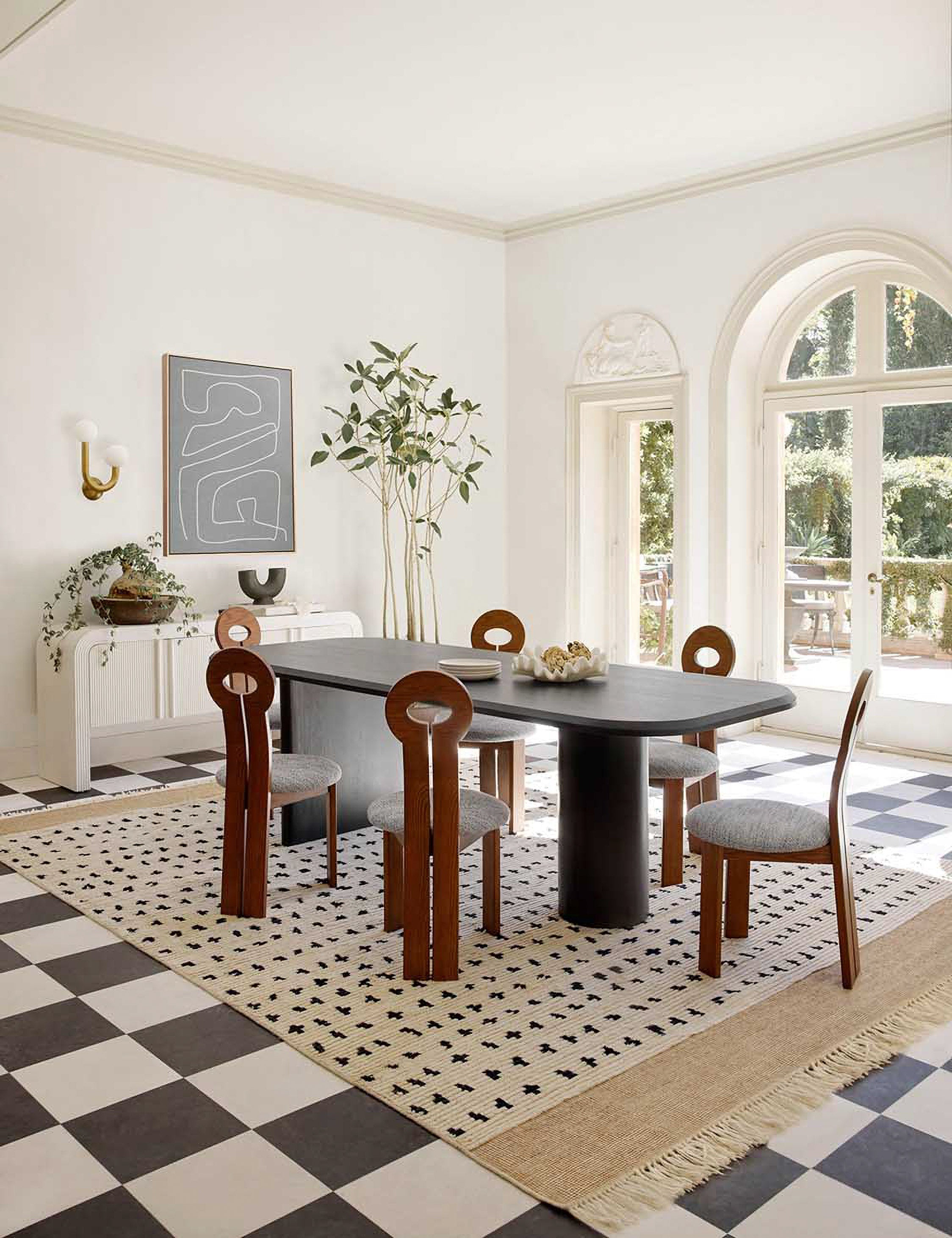 Lulu and Georgia Archer Dining Table by Sarah Sherman Samuel - view 4