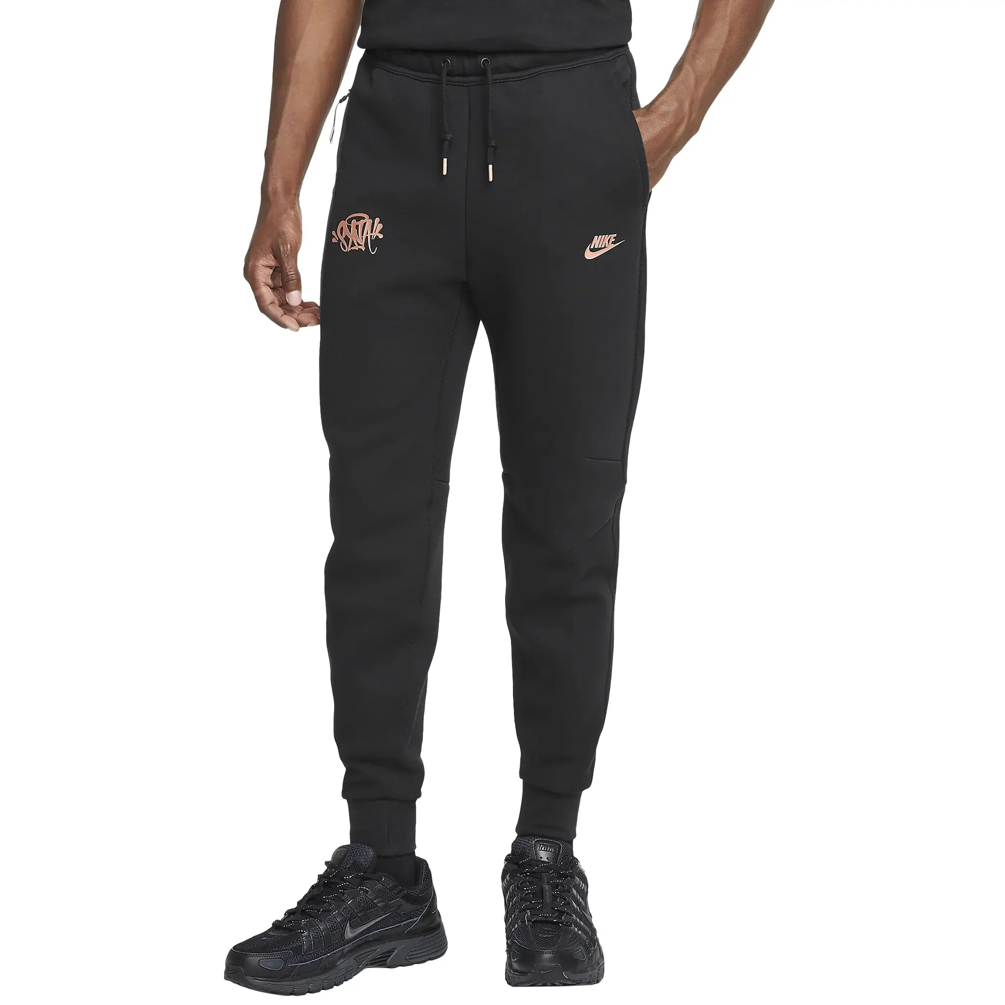 Syna World x Nike Central Cee Tech Fleece Black Sweatpants - view 2