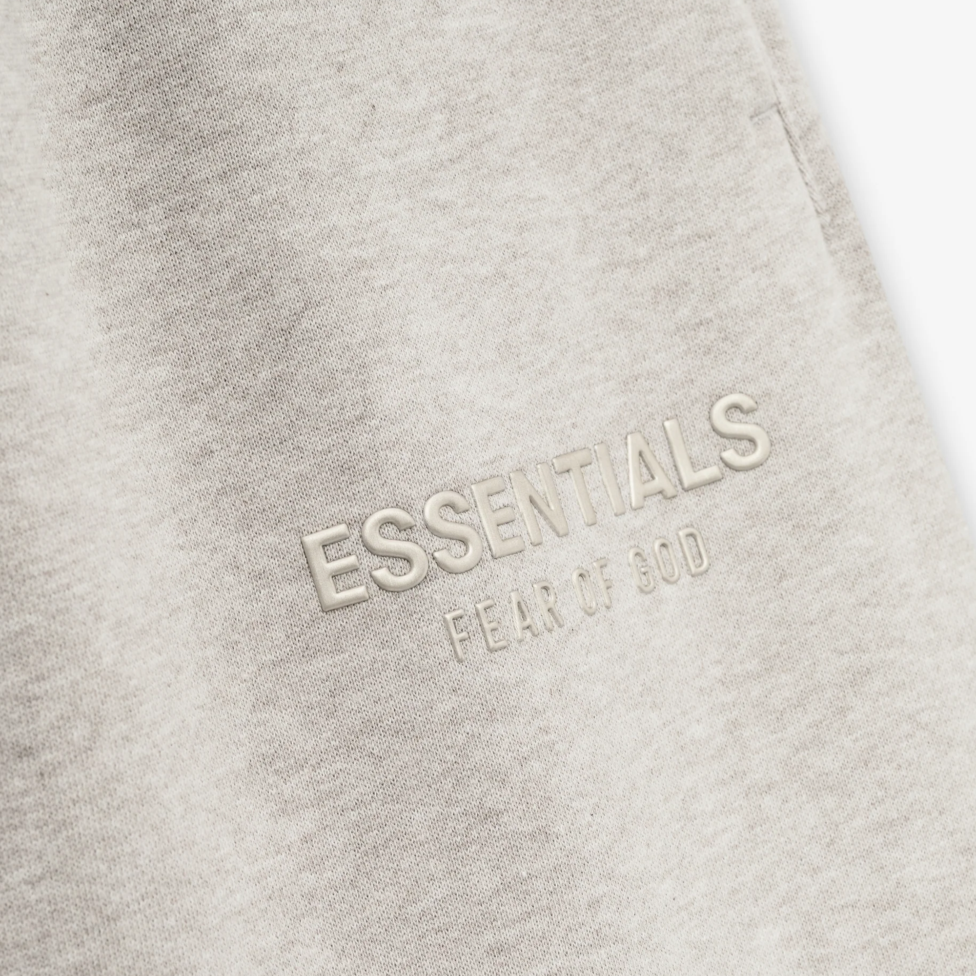 Fear Of God Essentials SS25 Womens Relaxed Fleece Sweatpant- Heather Stone - view 2