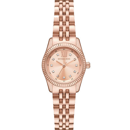 Michael Kors Petite Lexington Rose Gold Dial Women 26mm