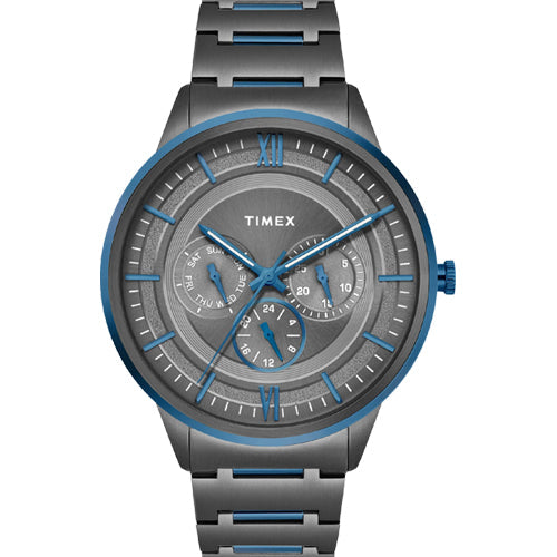 Timex Round Grey Dial Analog Men's Watch 42mm TWEG28003