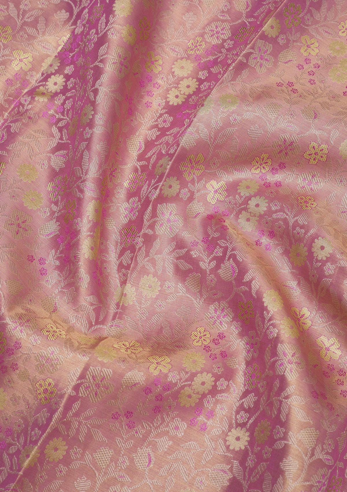 Koskii Lavender Zariwork Pure Silk Saree – Women's - view 2