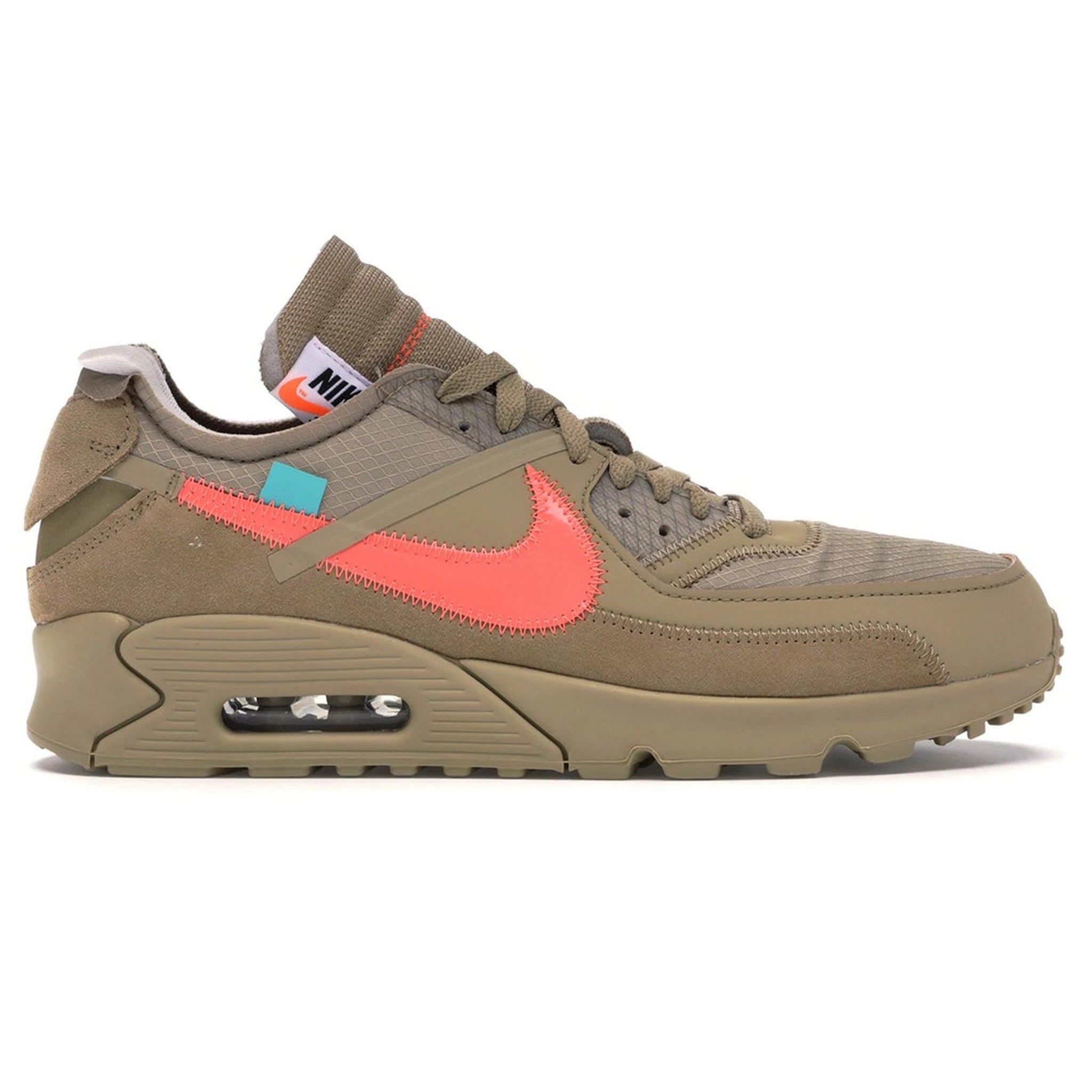 Nike x Off White Air Max 90 Desert Ore – Brown