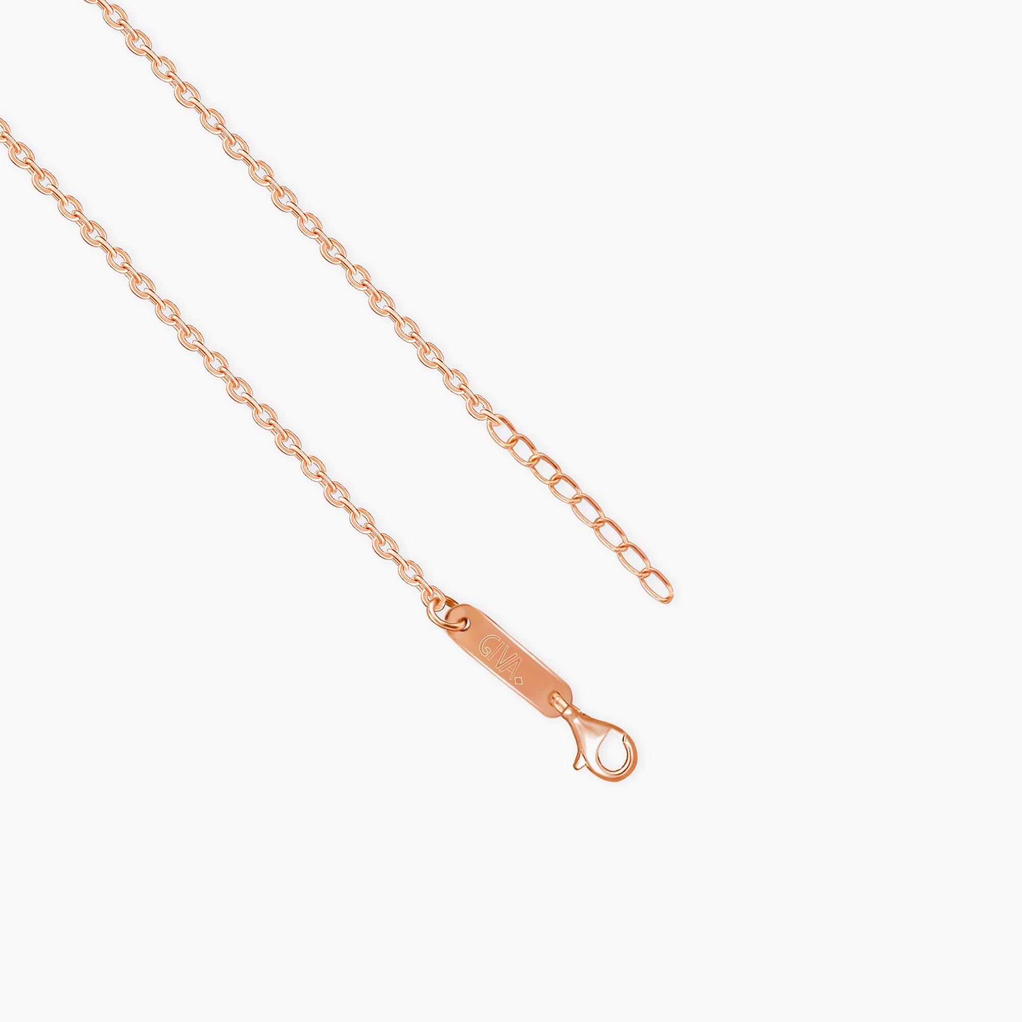 GIVA Jewellery Rose Gold Gracious Chain - view 4