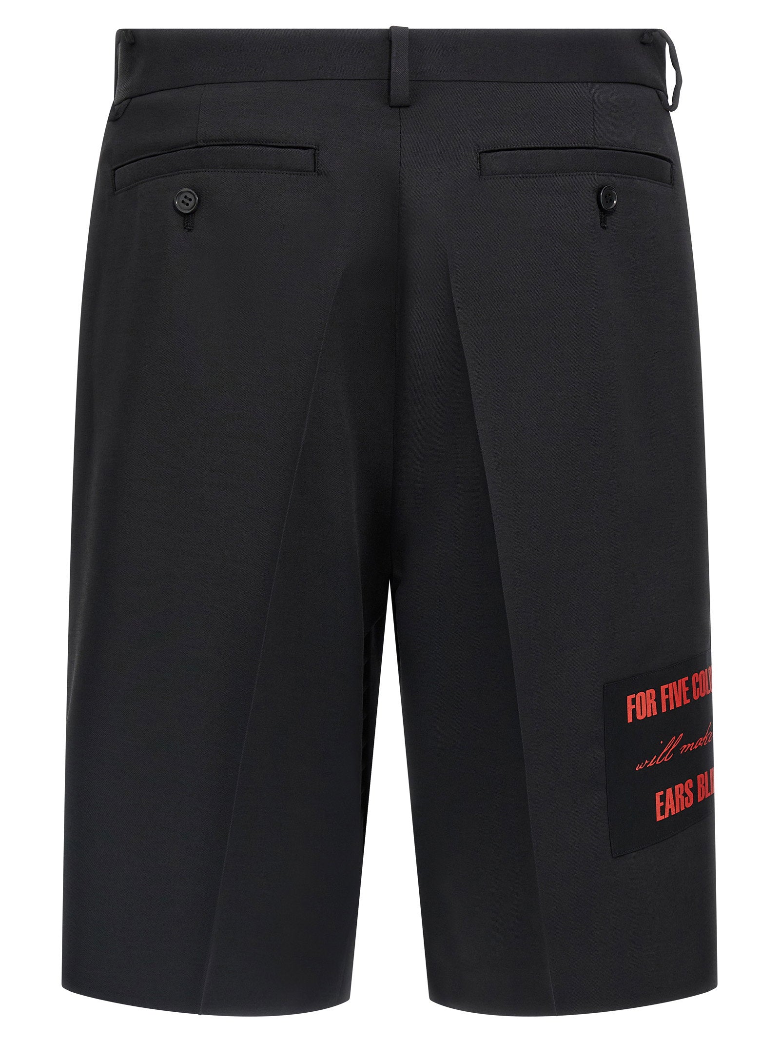 Undercover Patch Bermuda Shorts – 100% polyester - view 2