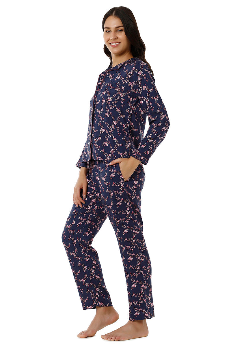 Amante Sleep Set - Rosy Nights Print - view 2