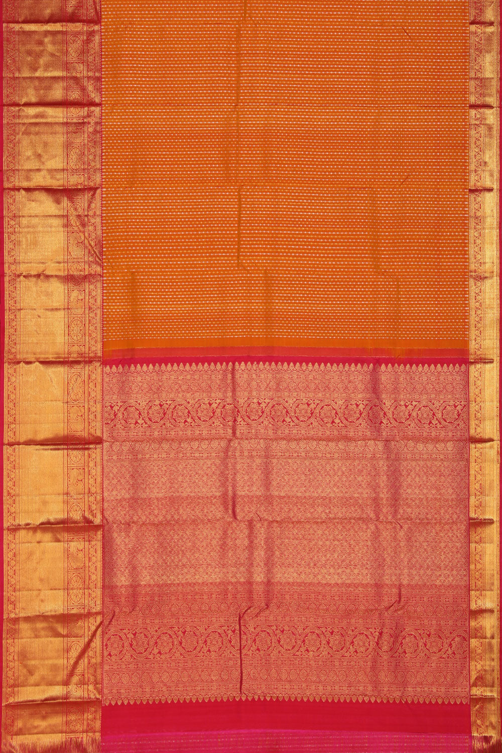 Kalanjali Gorgeous Mustard Saree – Women's - view 3
