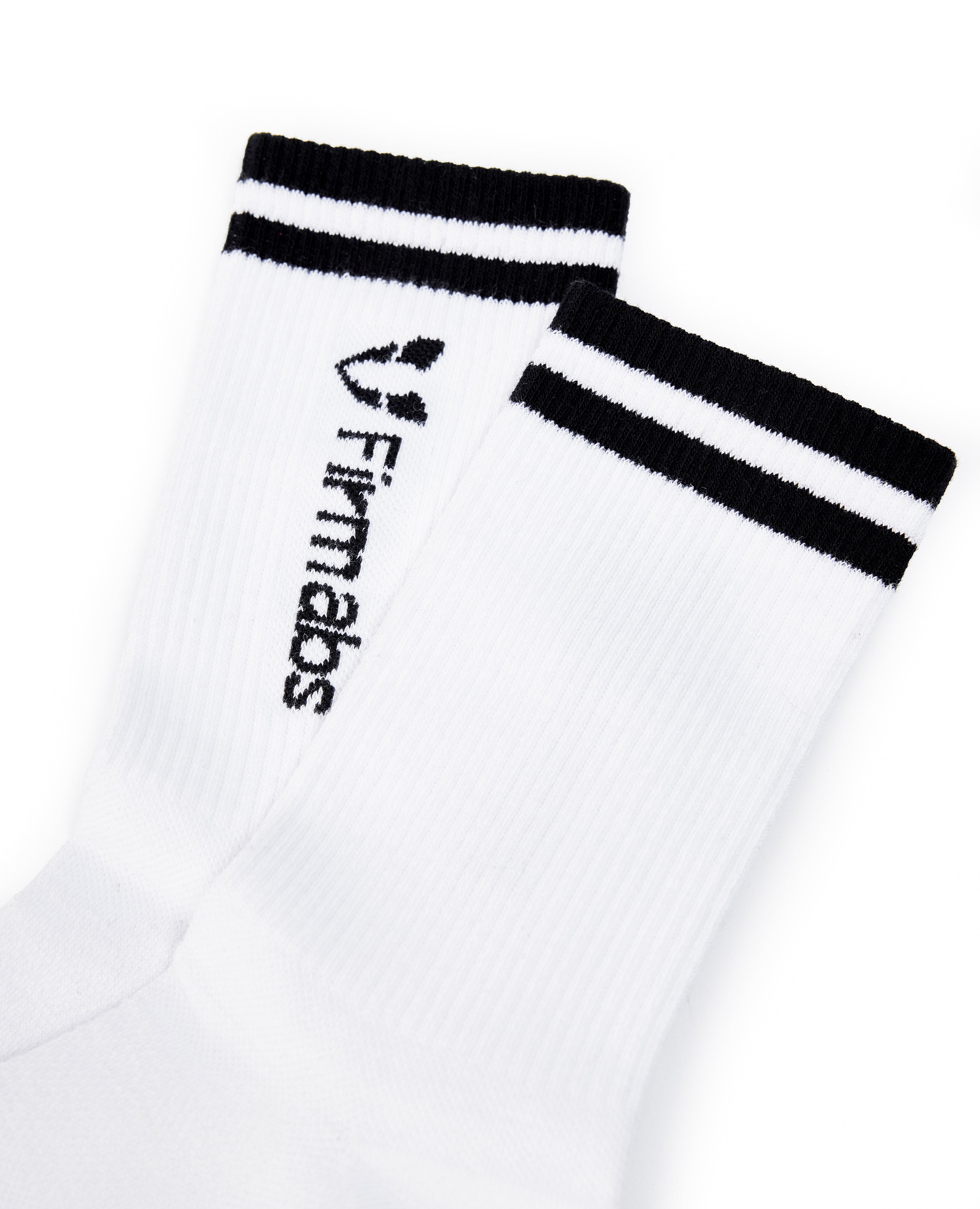 Firmabs Striped Sports socks - White - view 2