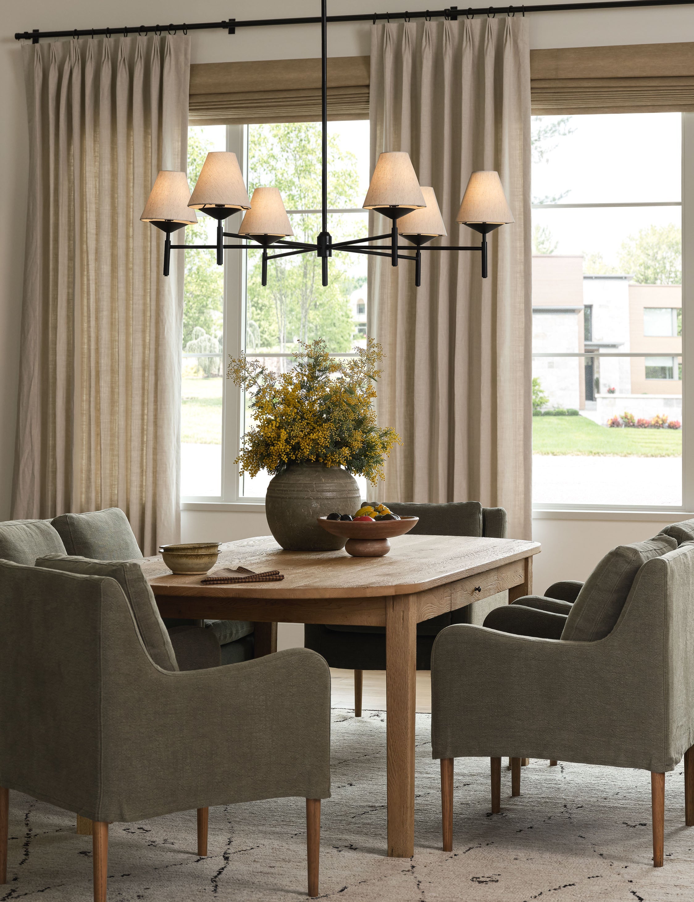 Lulu and Georgia Megan Dining Table by Amber Lewis x Four Hands - view 2