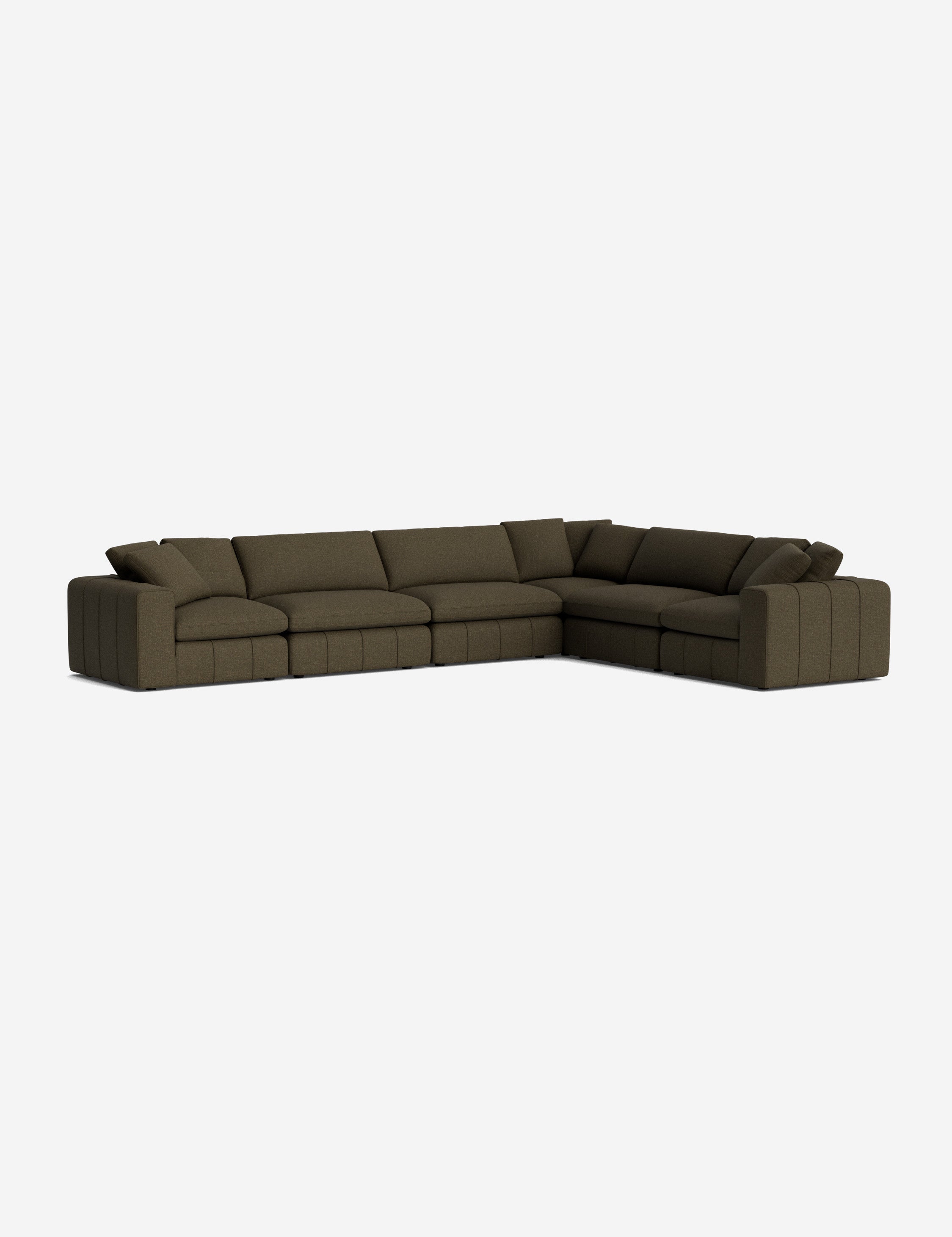 Lulu and Georgia Capella Modular Corner Sectional Sofa - view 55