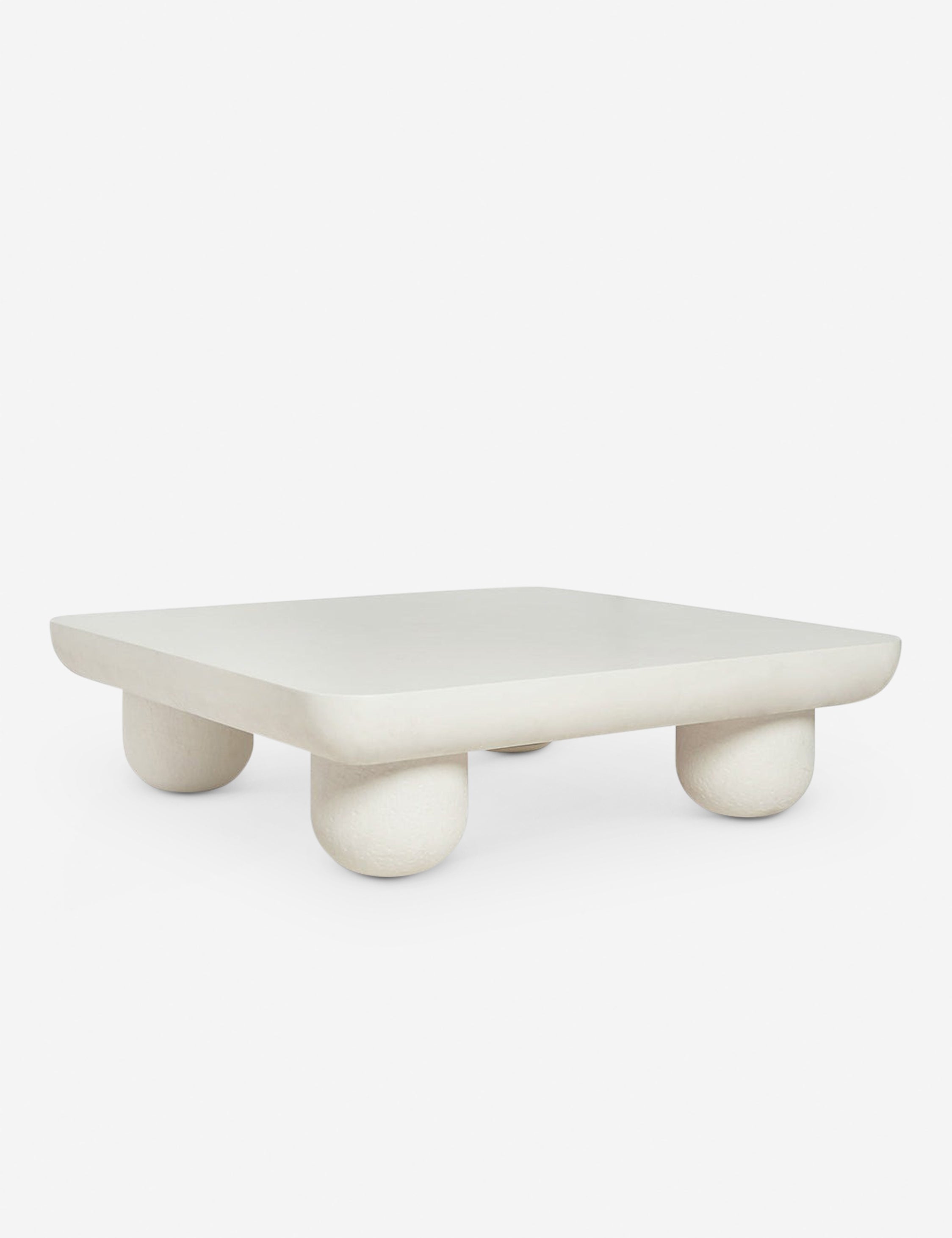 Lulu and Georgia Clouded Square Coffee Table by Sarah Sherman Samuel - view 5