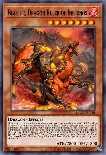 Blaster dragon ruler – Yu-Gi-Oh! Blaster, Dragon Ruler of Infernos - CT10-EN002 - Secret Rare - Limited