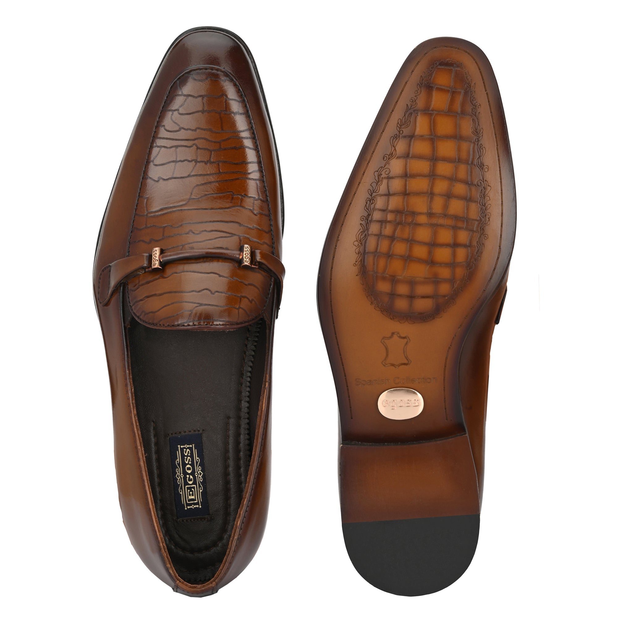 egoss-shoes Buckled Formal Loafers For Men by Egoss - view 9