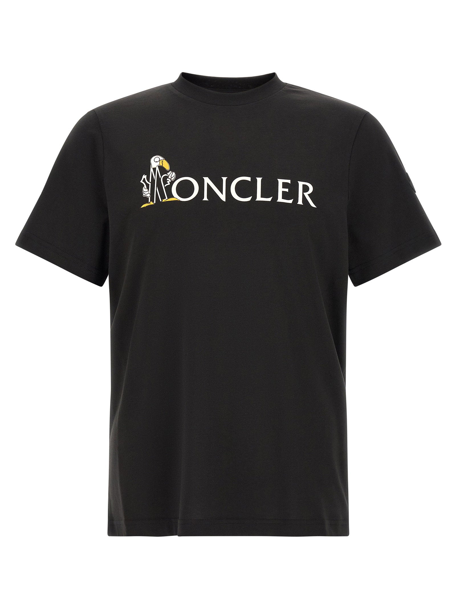 Moncler Mascot Logo T-shirt – 100% cotton