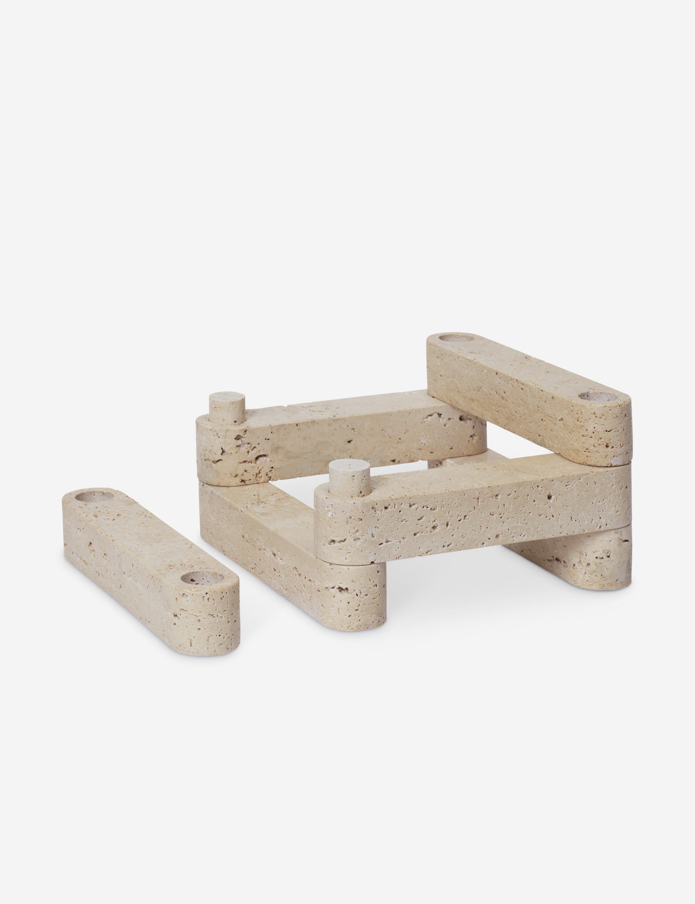 Lulu and Georgia Newel Candle Holder by Ferm Living - view 8