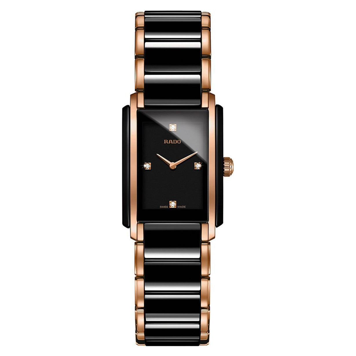 Rado Integral Black Dial Women 23mm - view 4