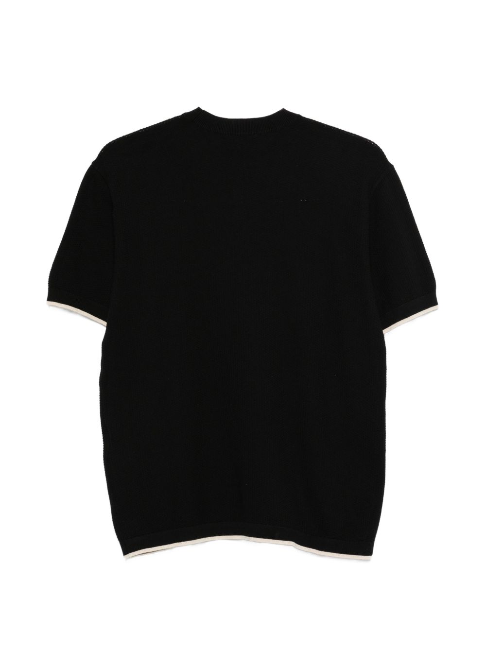 Emporio Armani Cotton knitted t-shirt – 100% Cotton - view 2